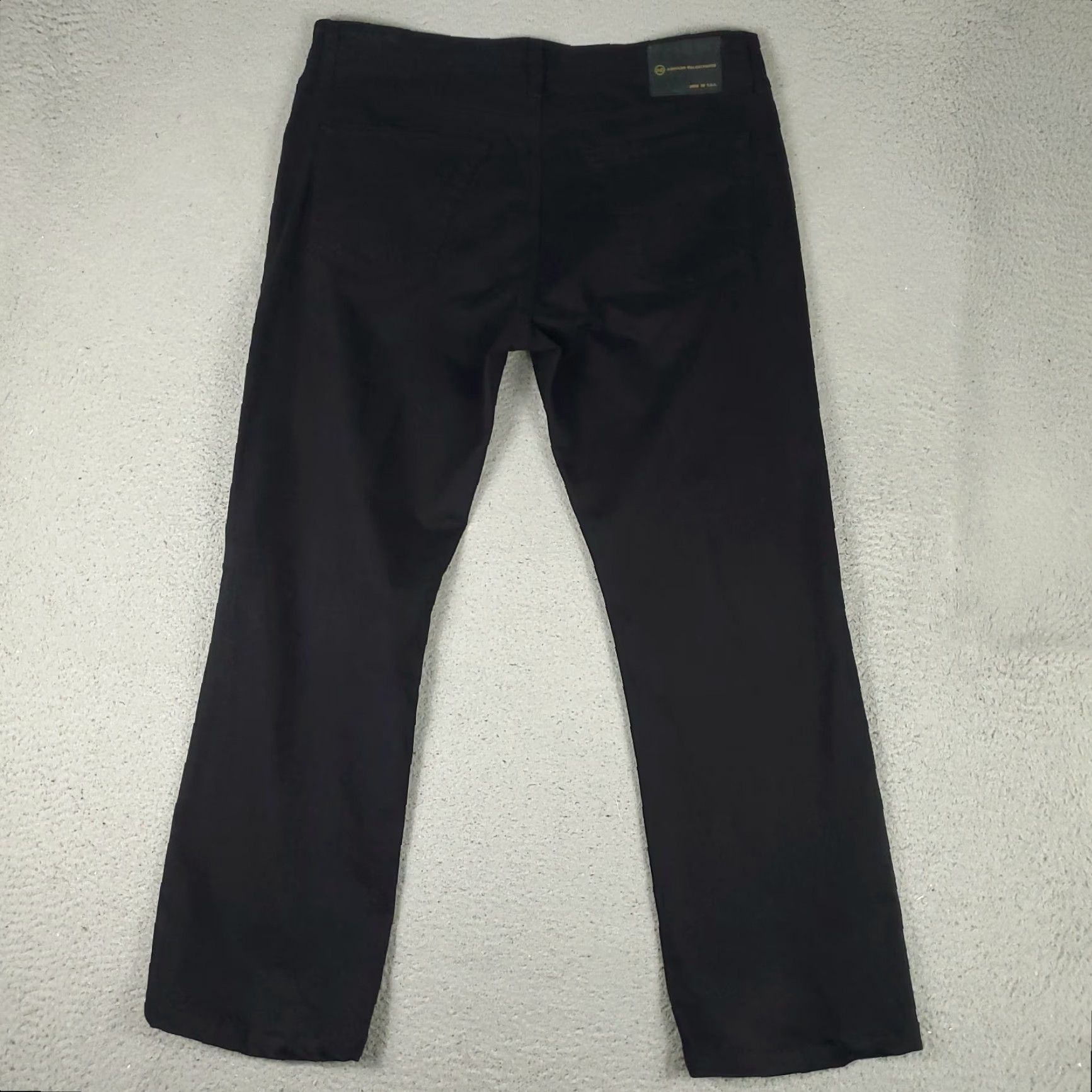 Vintage AG Adriano Goldschmied Jeans Mens 40x30 Black Protege Straight Leg Pants Size US 40 / EU 56 - 7 Thumbnail