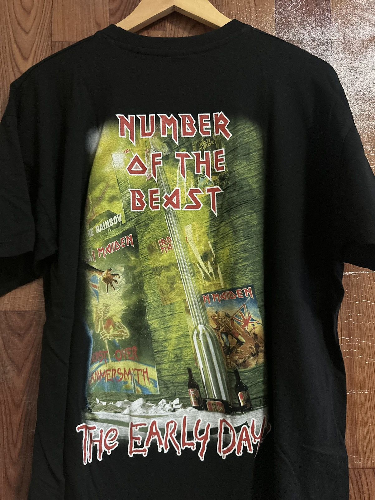 Band Tees × Vintage Iron maiden Size US S / EU 44-46 / 1 - 4 Thumbnail