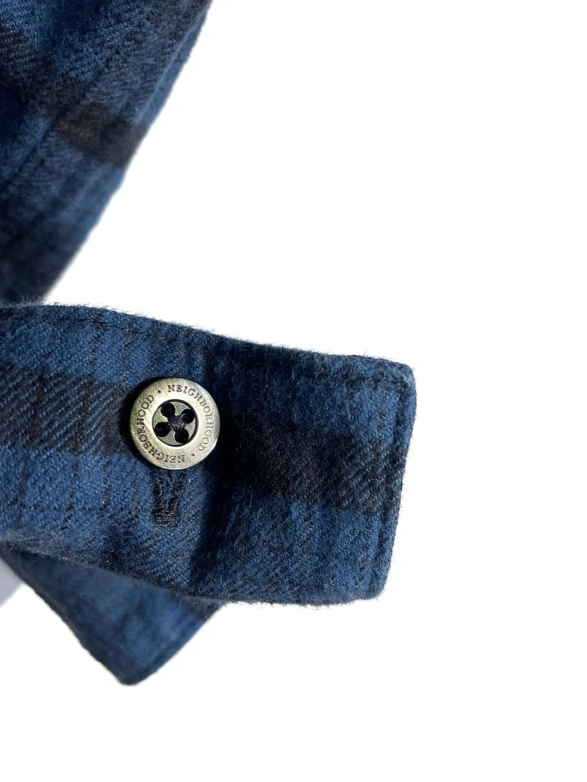 Japanese Brand × Neighborhood Neighborhood Japan Men Flannel Shirt Size M Square Print Size US M / EU 48-50 / 2 - 4 Thumbnail