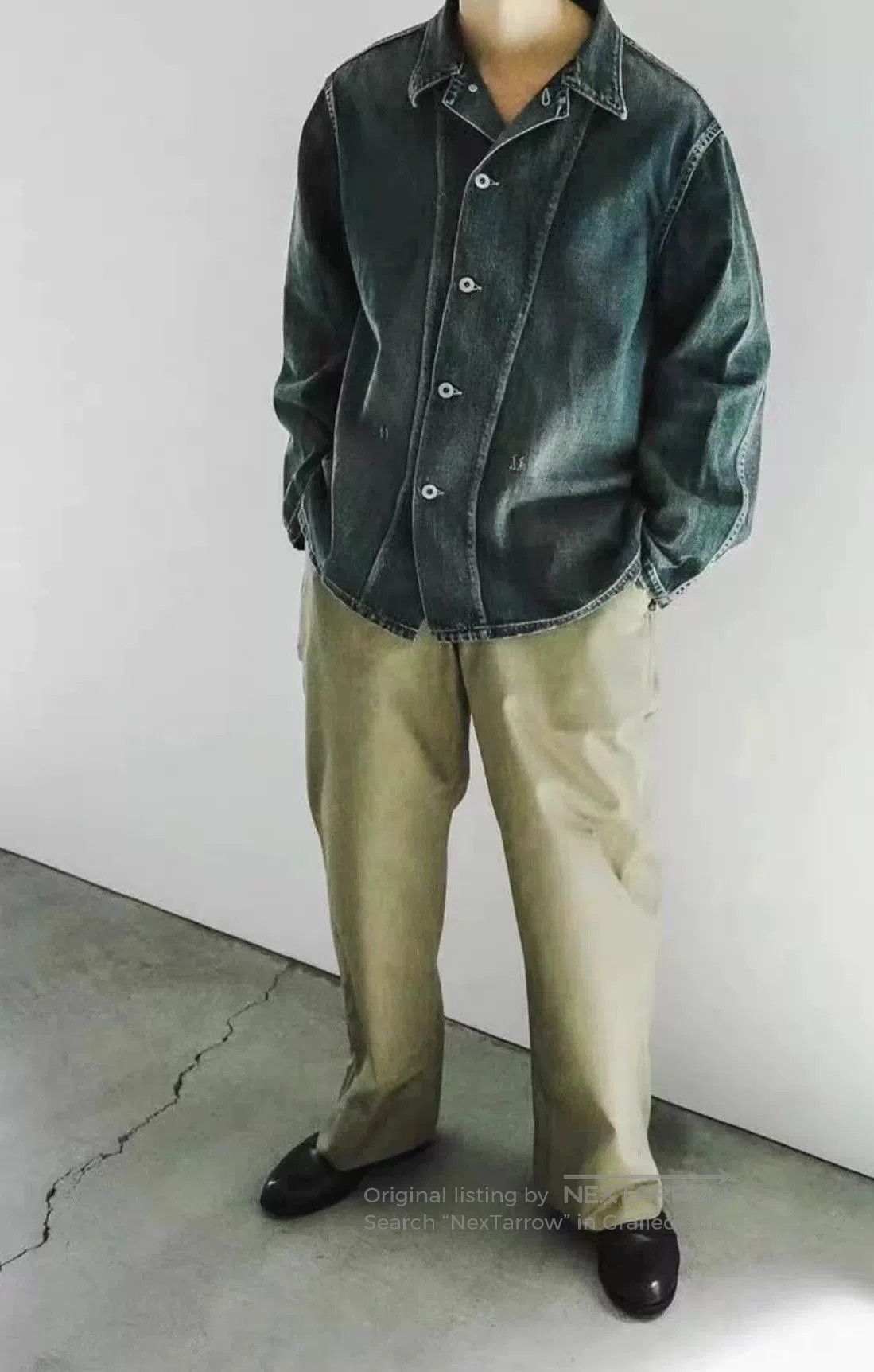 A.PRESSE A.PRESSE Vintage Denim Jacket. Size US XL / EU 56 / 4 - 2 Thumbnail
