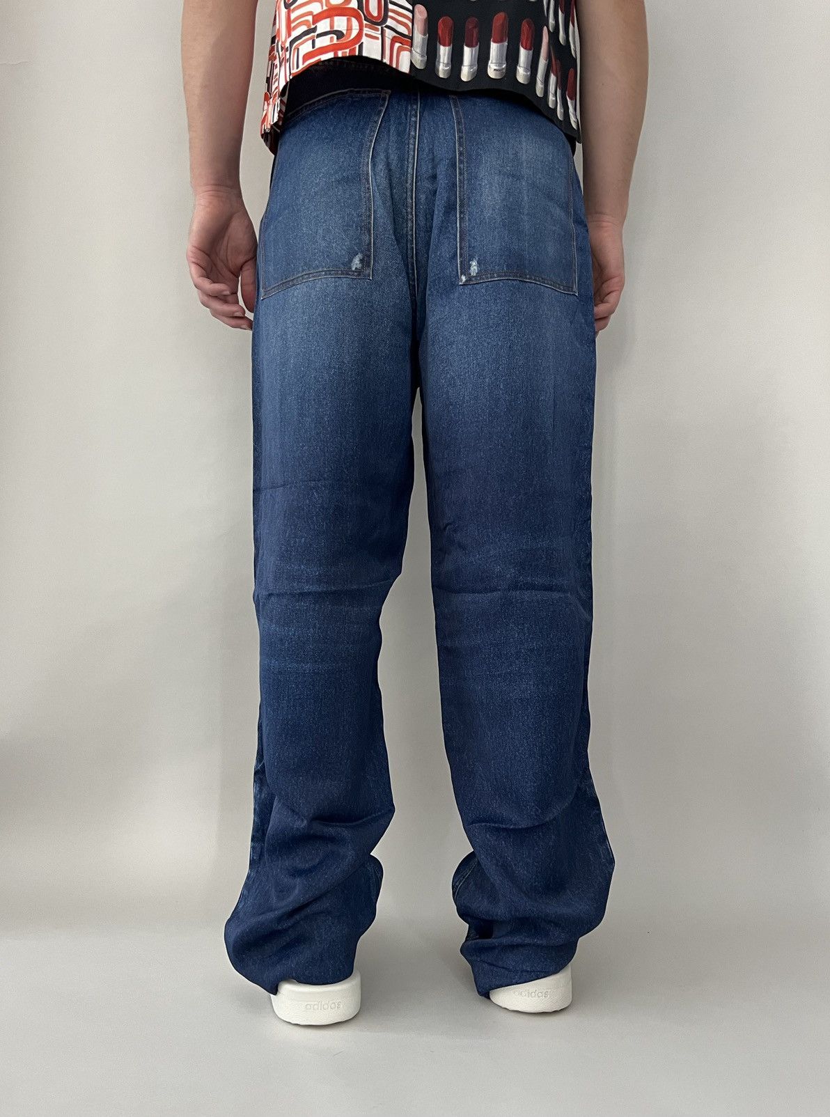 Balenciaga Balenciaga Baggy Trompe L'oeil Jeans Size US 32 / EU 48 - 3 Thumbnail