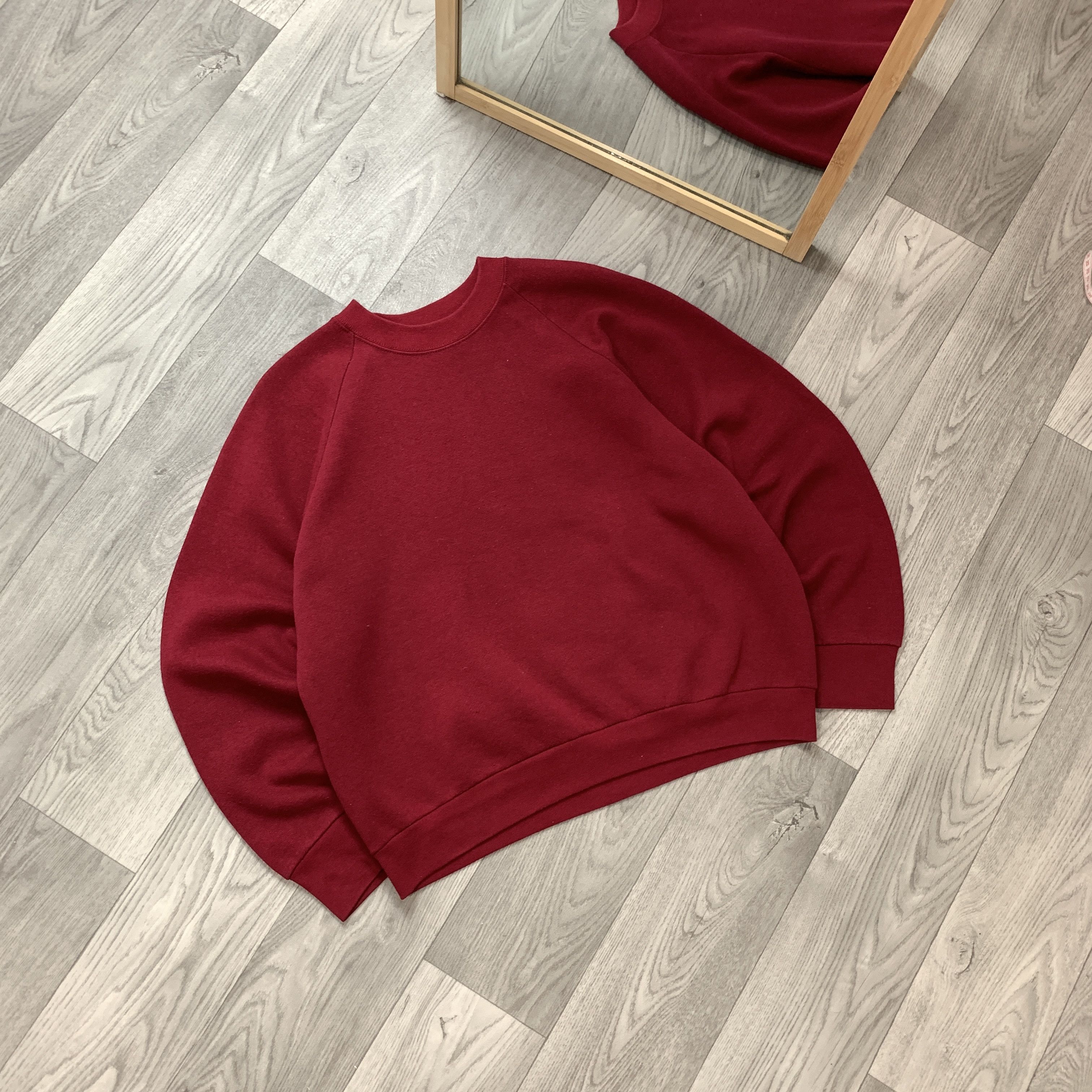 Fruit Of The Loom Vintage FOTL 80s Fruit Of The Loom Baggy Crewneck Sweatshirt Size US M / EU 48-50 / 2 - 2 Thumbnail