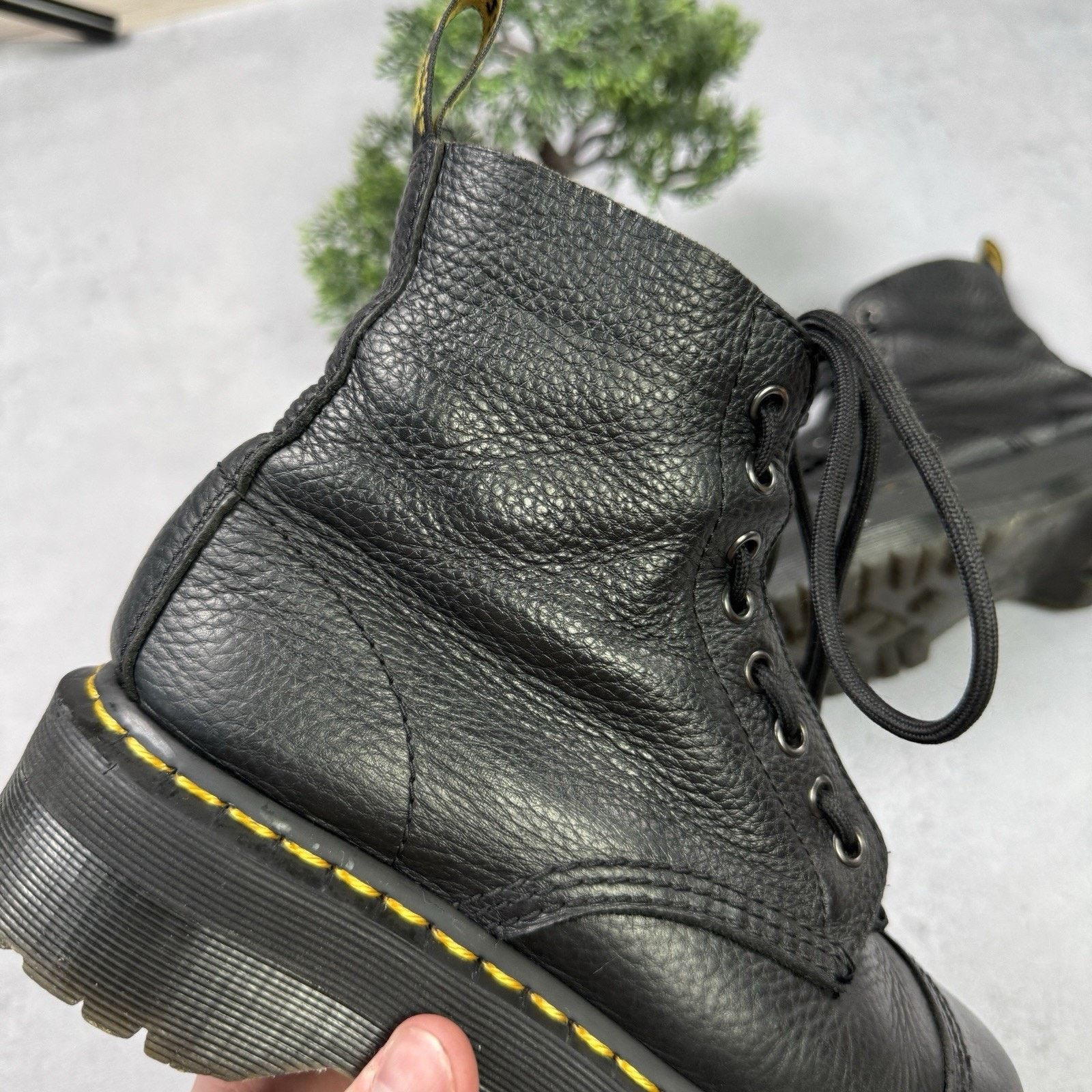 Dr. Martens Dr Martens Sinclair Chuncky Boots Women Size US 7 38 Black Size US 7 / IT 37 - 4 Thumbnail