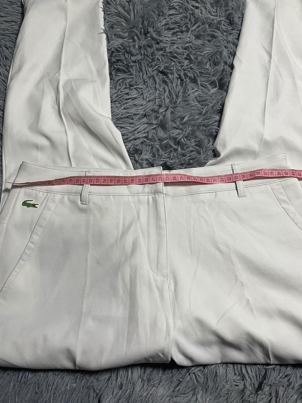 Lacoste NEW LACOSTE SPORT GOLF PANTS WHITE FLAT FRONT LIGHTWEIGHT Size US 32 / EU 48 - 10 Thumbnail