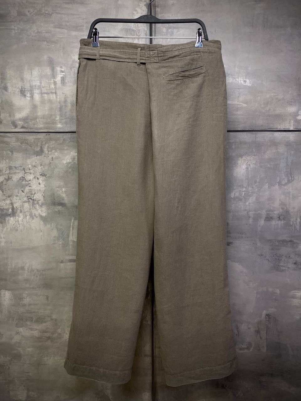 Ann Demeulemeester Hemp pants with belt M Size US 30 / EU 46 - 5 Thumbnail