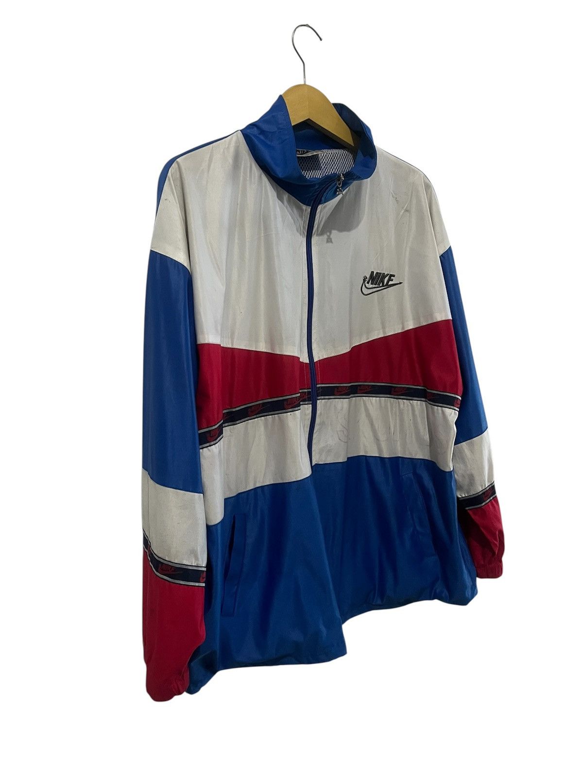Nike Winbreaker Nike Vintage 90’s Size US XL / EU 56 / 4 - 3 Thumbnail