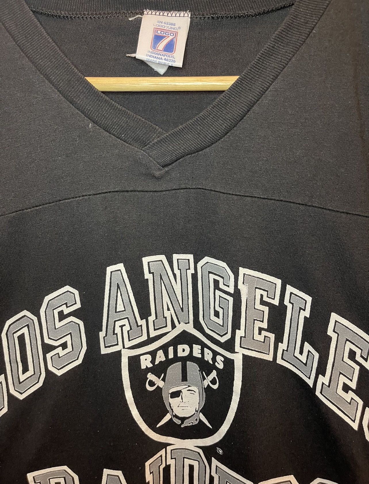 Vintage Los Angeles Raiders on sale Sz L Logo 7