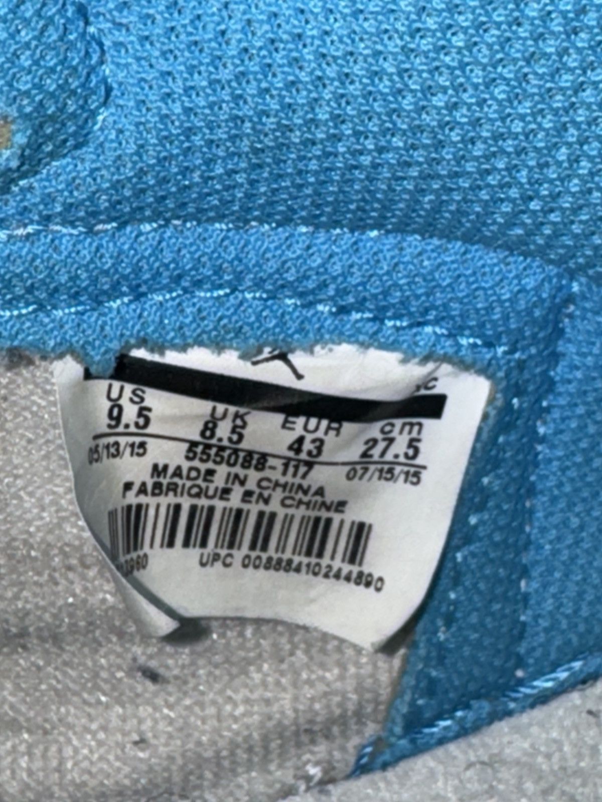 Jordan Brand Jordan 1 UNC Size US 9.5 / EU 42-43 - 7 Thumbnail