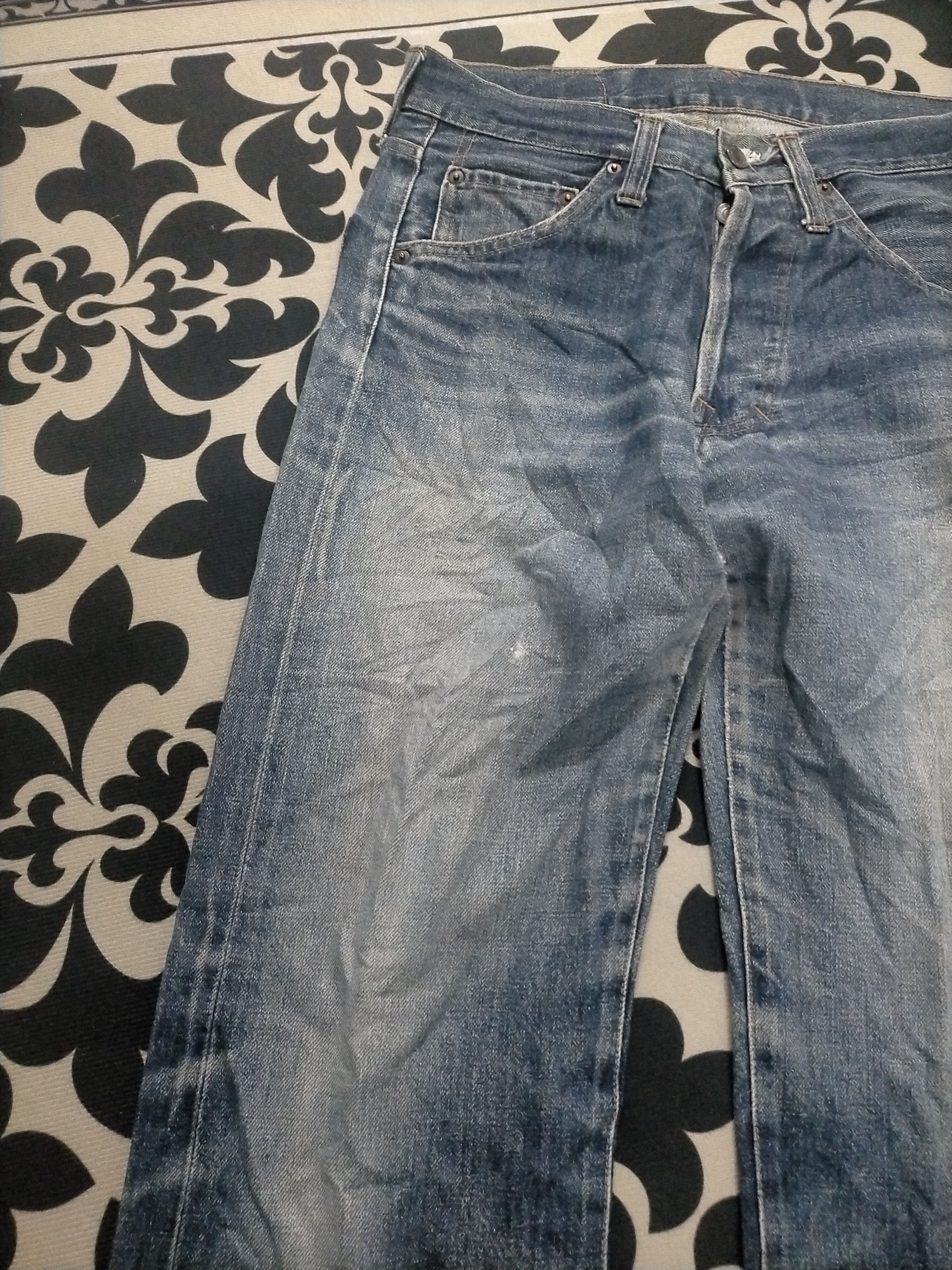 Japanese Brand × Vintage 🔥 Vintage 🔥 Rare RNA Inch Selvedge Samurai Style Jeans Size US 30 / EU 46 - 4 Thumbnail
