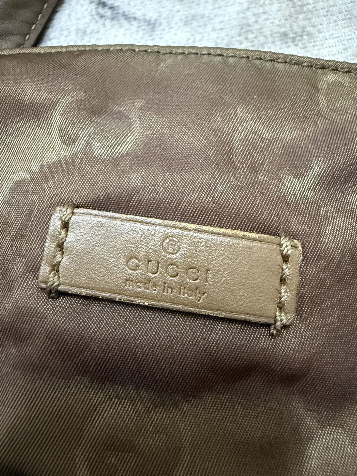 Gucci Gucci Monogram Nylon Tote Bag Size ONE SIZE - 16 Thumbnail