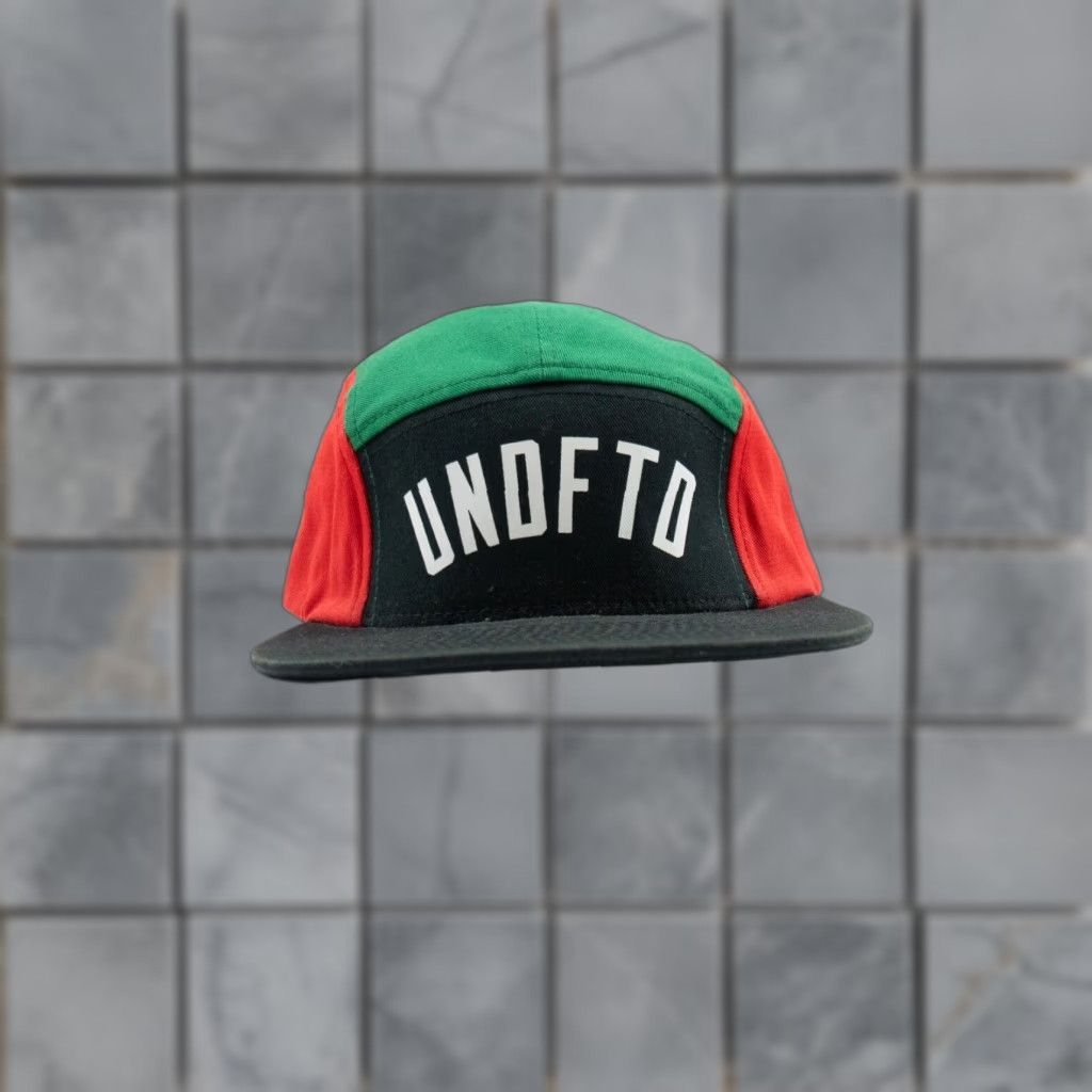 Undefeated Panel Hat Mens Adjustable Cap Multicolor Streetwear