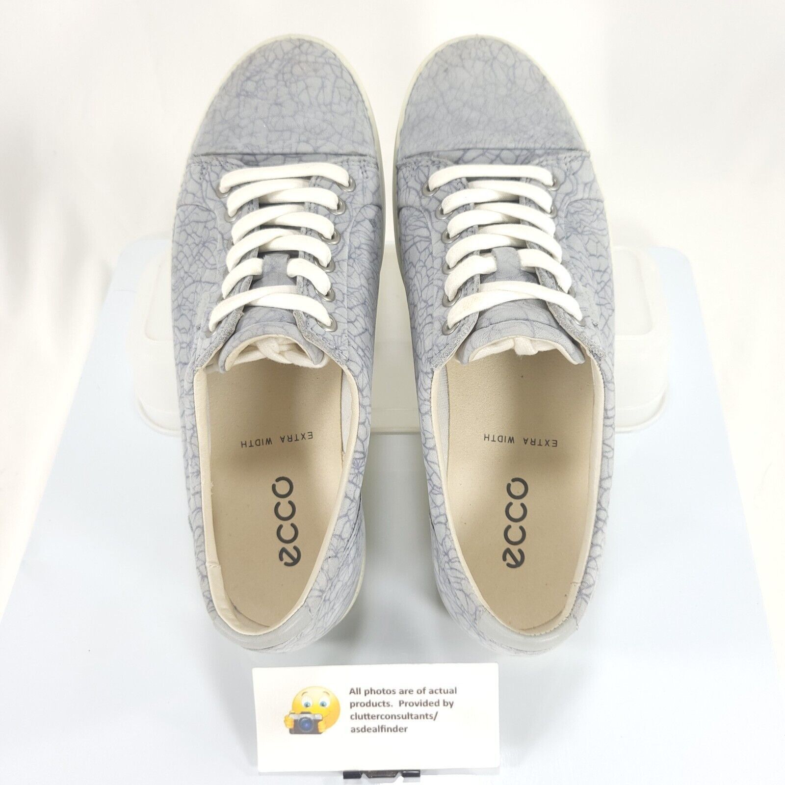 Ecco Ecco Casual Outdoor Sneaker Shoe Womens Size 10 Gray White Size US 10 / IT 40 - 6 Thumbnail