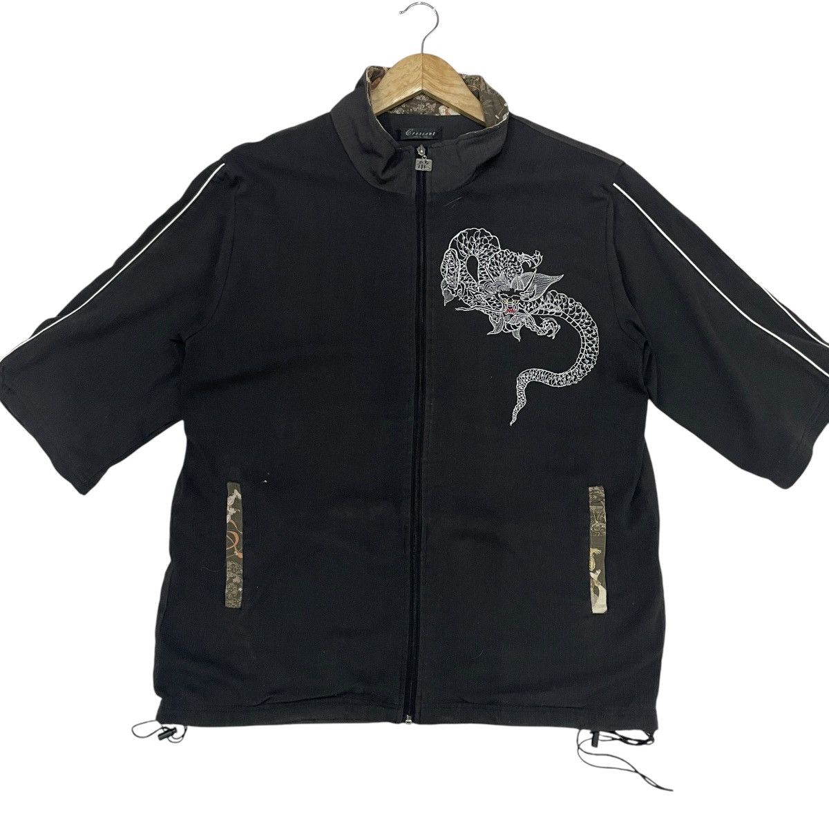 Japanese Brand Vintage Japanese Designer Embroidery Dragon Jacket Size US M / EU 48-50 / 2 - 7 Thumbnail