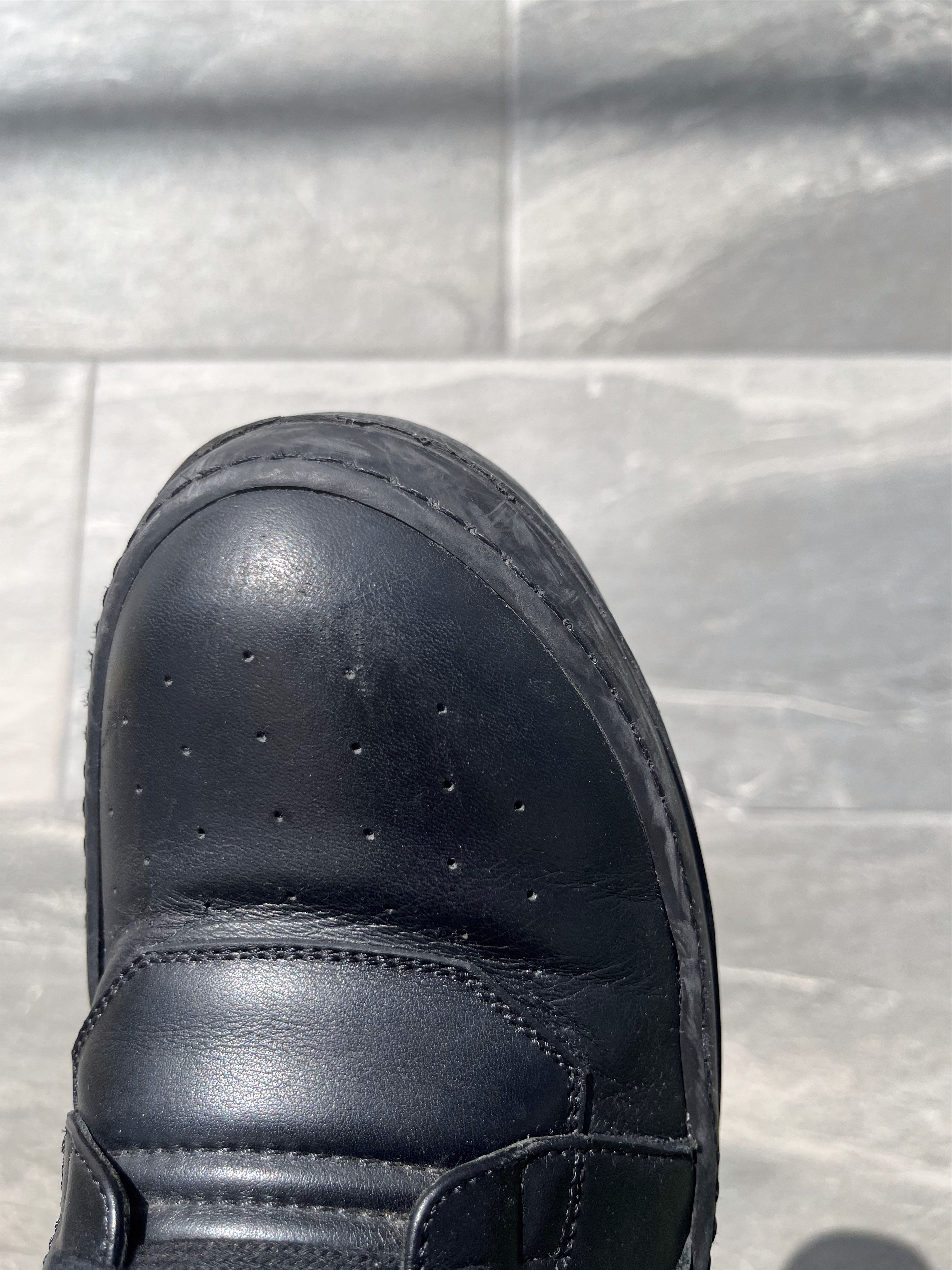 Rick Owens Rick Owens SS18 Dirt Black Geo Basket Sneakers Size US 7.5 / EU 40-41 - 6 Thumbnail