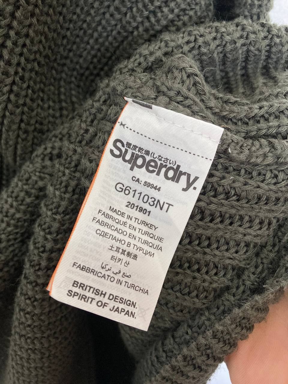 Superdry Super Dry Cora Ribbed V-Neck Pullover Size M / US 6-8 / IT 42-44 - 9 Thumbnail