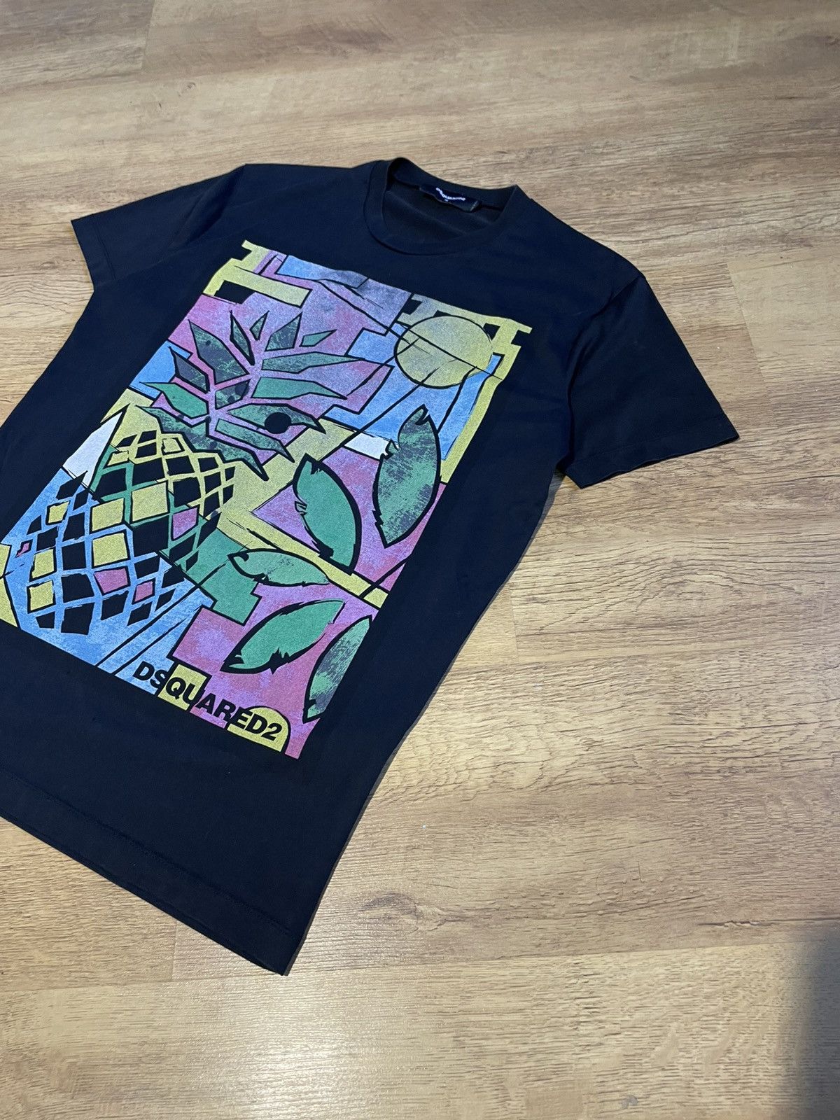 Dsquared2 Dsquared2 Pineapple Graphic Design Streetwear Tee Size US M / EU 48-50 / 2 - 3 Thumbnail