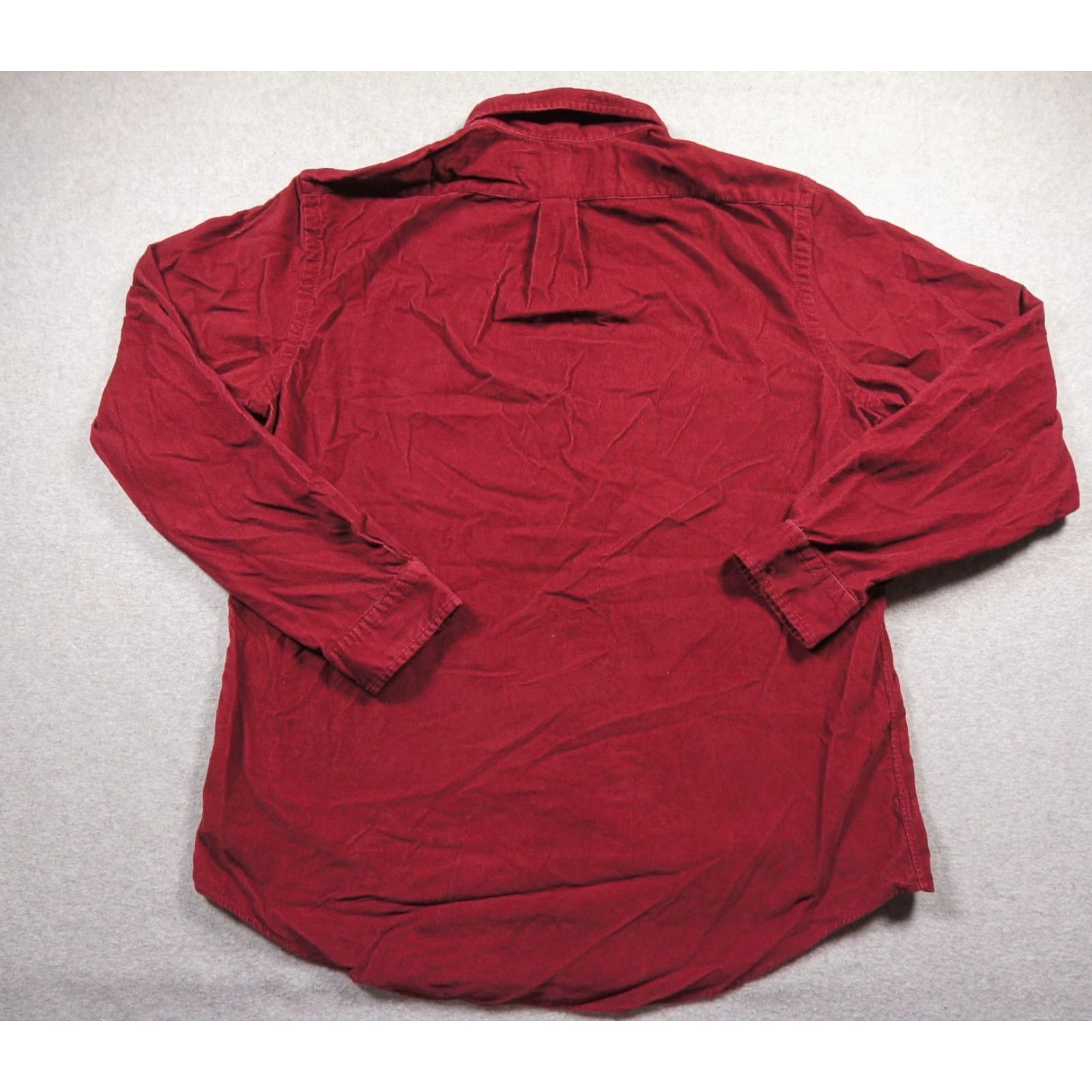 Ralph Lauren Ralph Lauren Shirt Mens XLarge Red Button-Down Corduroy Classic Fit Preppy Pony - XL Red Button-Up Long Sleeve Casual Mens Size US XL / EU 56 / 4 - 6 Thumbnail