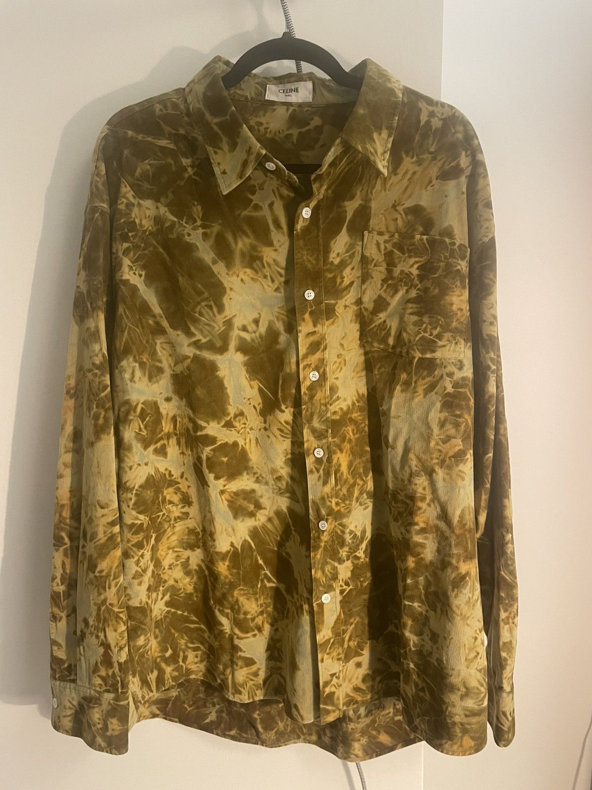 Celine Celine Sunset Corduroy Long Sleeve shirt Size US XL / EU 56 / 4 - 1 Thumbnail
