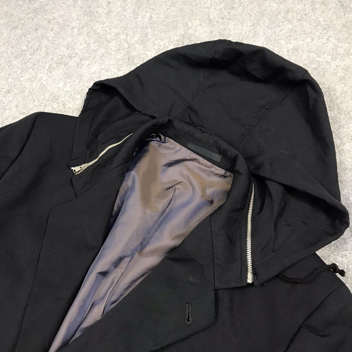 Japanese Brand × Jun Takahashi JUN MEN BLAZER DESIGN HOODIES JACKET RARE JAPAN DESIGN Size US M / EU 48-50 / 2 - 6 Thumbnail