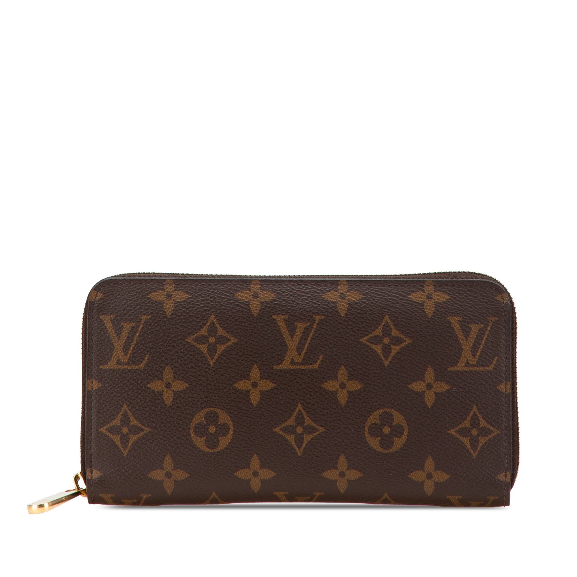 Louis Vuitton Louis Vuitton Monogram Zippy Long Wallet Brown Size ONE SIZE - 1 Thumbnail