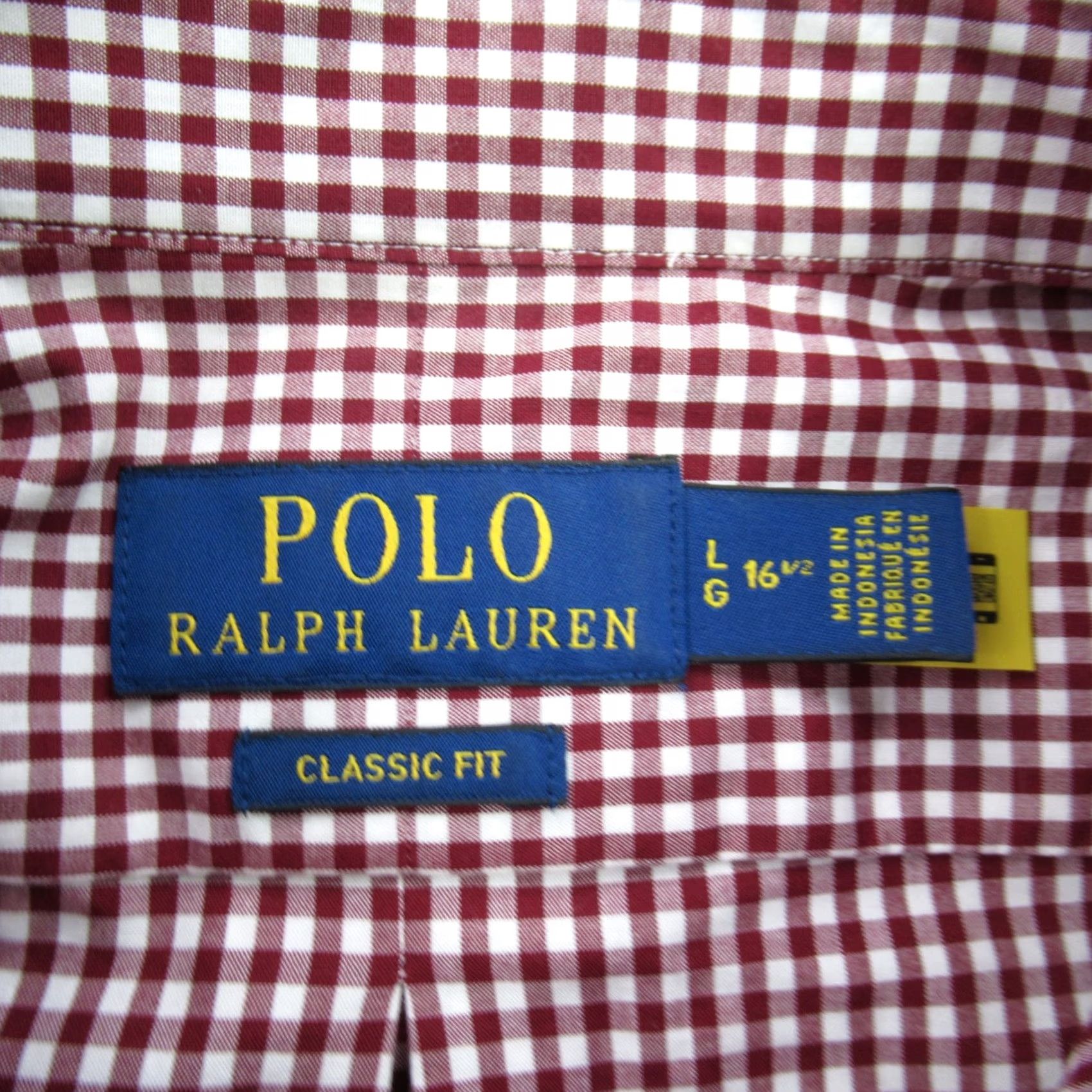 Polo Ralph Lauren Polo Ralph Lauren Shirt Mens XL Red Classic Fit Long Sleeve Button Front Size US XL / EU 56 / 4 - 4 Thumbnail