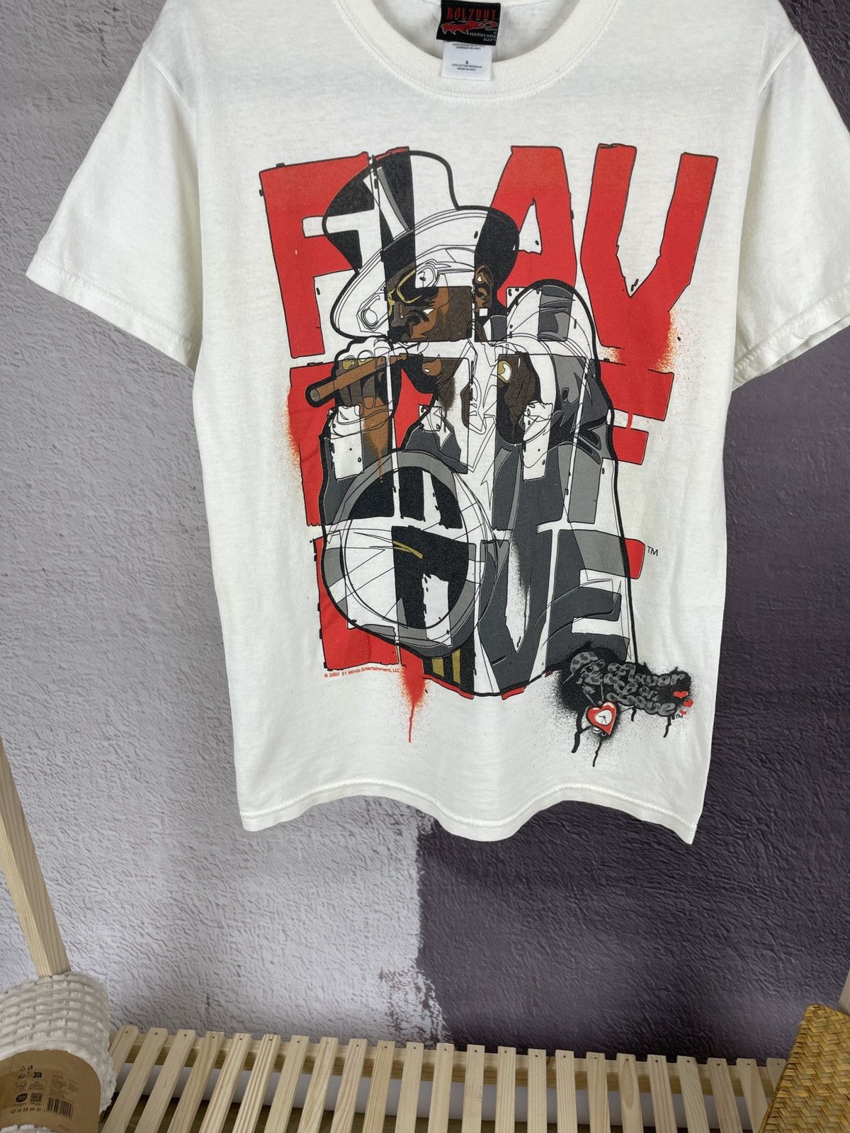 Rap Tees × Vintage 2007 BALZOUT Flavor Of Love Promo Vintage Rare Mens sz S tee Size US S / EU 44-46 / 1 - 3 Thumbnail