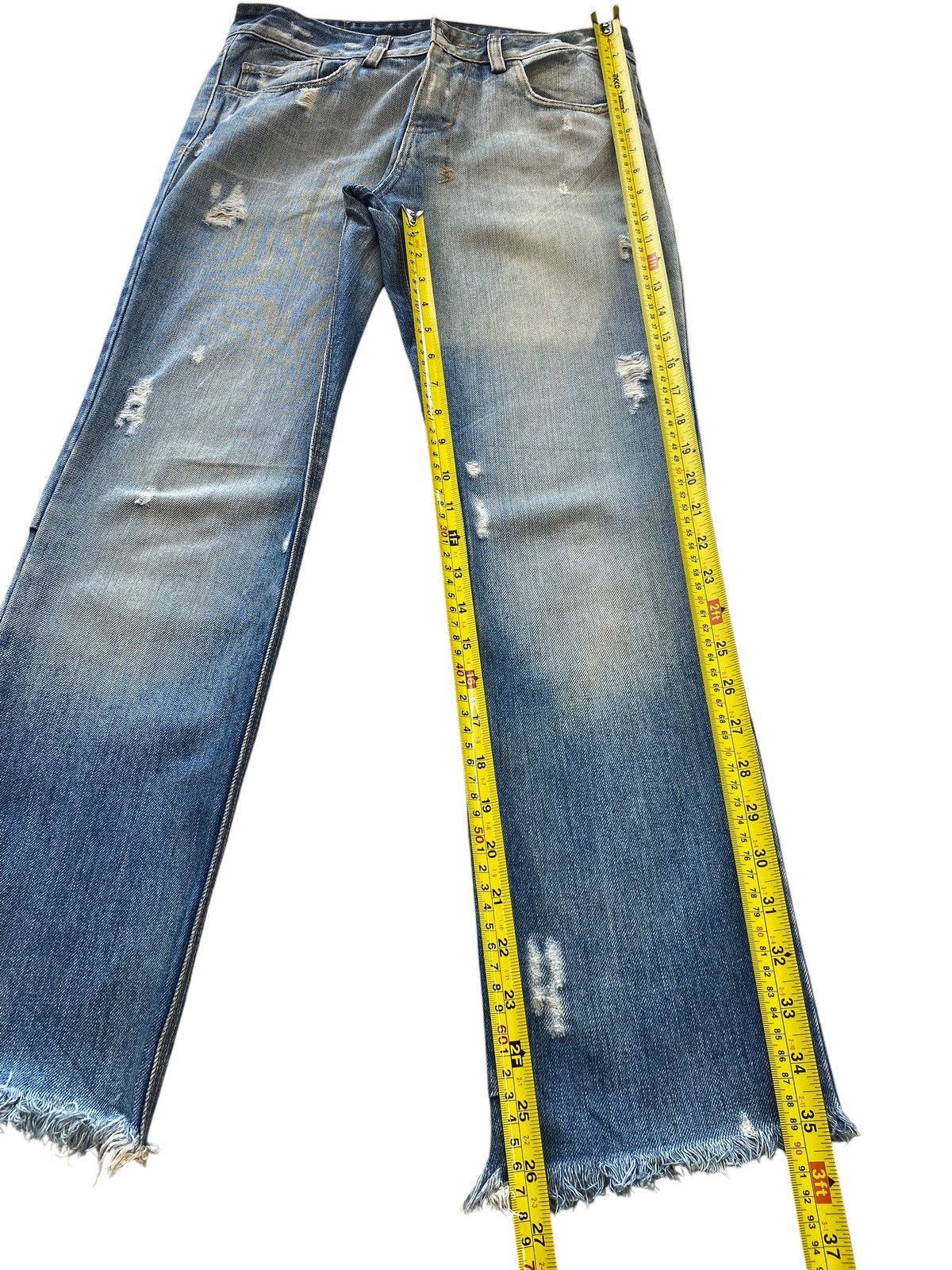 Ksubi Ksubi Faded Wash Distressed Style Hairy Leg Size US 28 / EU 44 - 8 Thumbnail