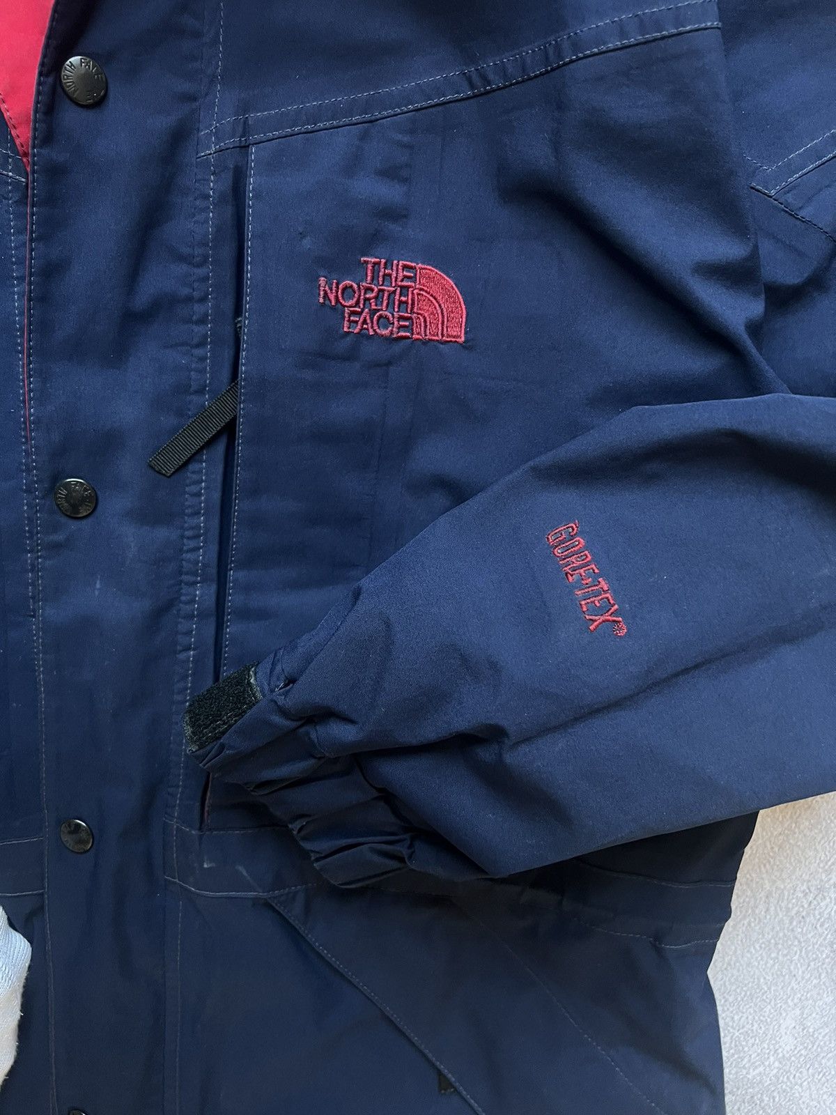 The North Face × Vintage Vintage The North Face Mens Gore-Tex Stowaway 3 Jacket Size US M / EU 48-50 / 2 - 6 Thumbnail