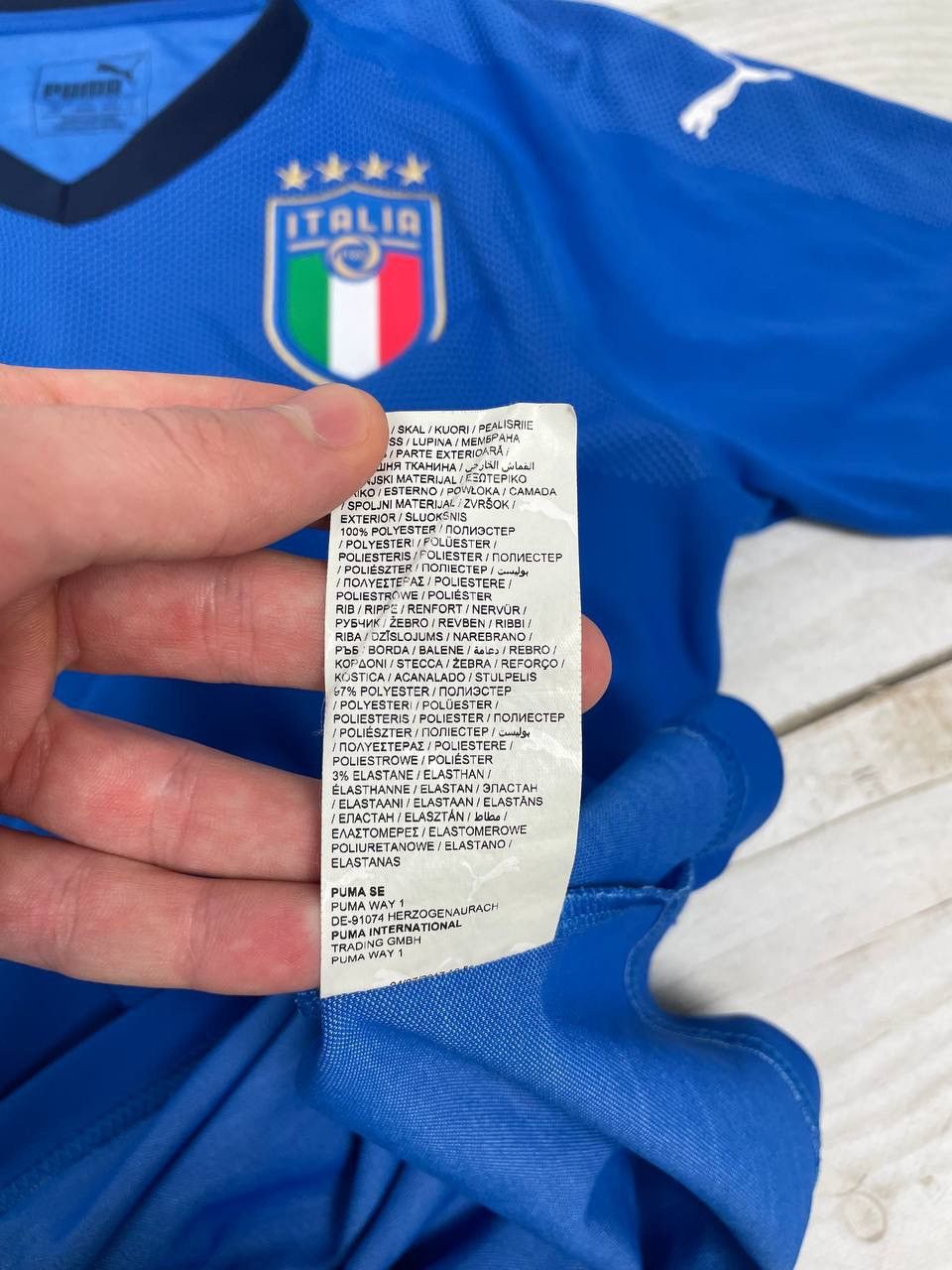 Puma Puma Italy 2018 2019 Home Football Shirt Soccer Jersey Size US S / EU 44-46 / 1 - 3 Thumbnail