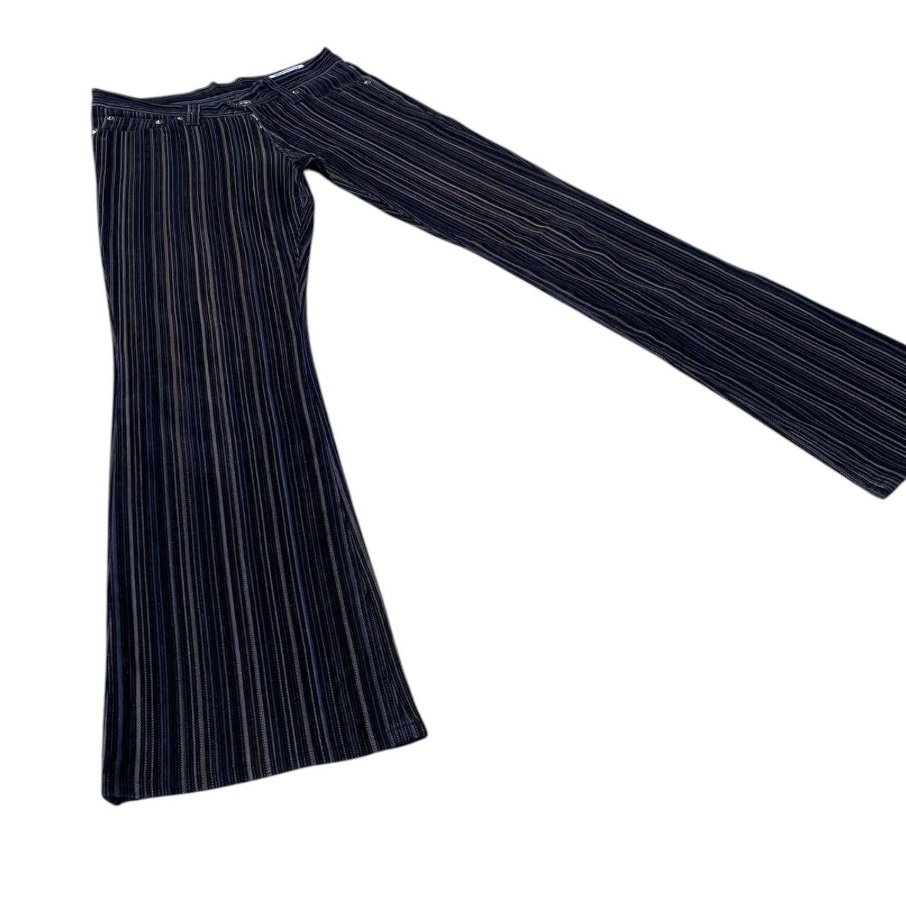 semanticdesign FLARE🔥SEMANTIC DESIGN PRISONER PIN STRIPED W29X30" Size US 29 - 1 Thumbnail