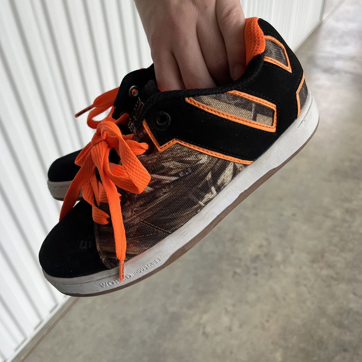 DC × World Industries CRAZY Y2K world industries REALISTIC CAMO SKATE SHOE DC Size US 7 / IT 37 - 4 Thumbnail