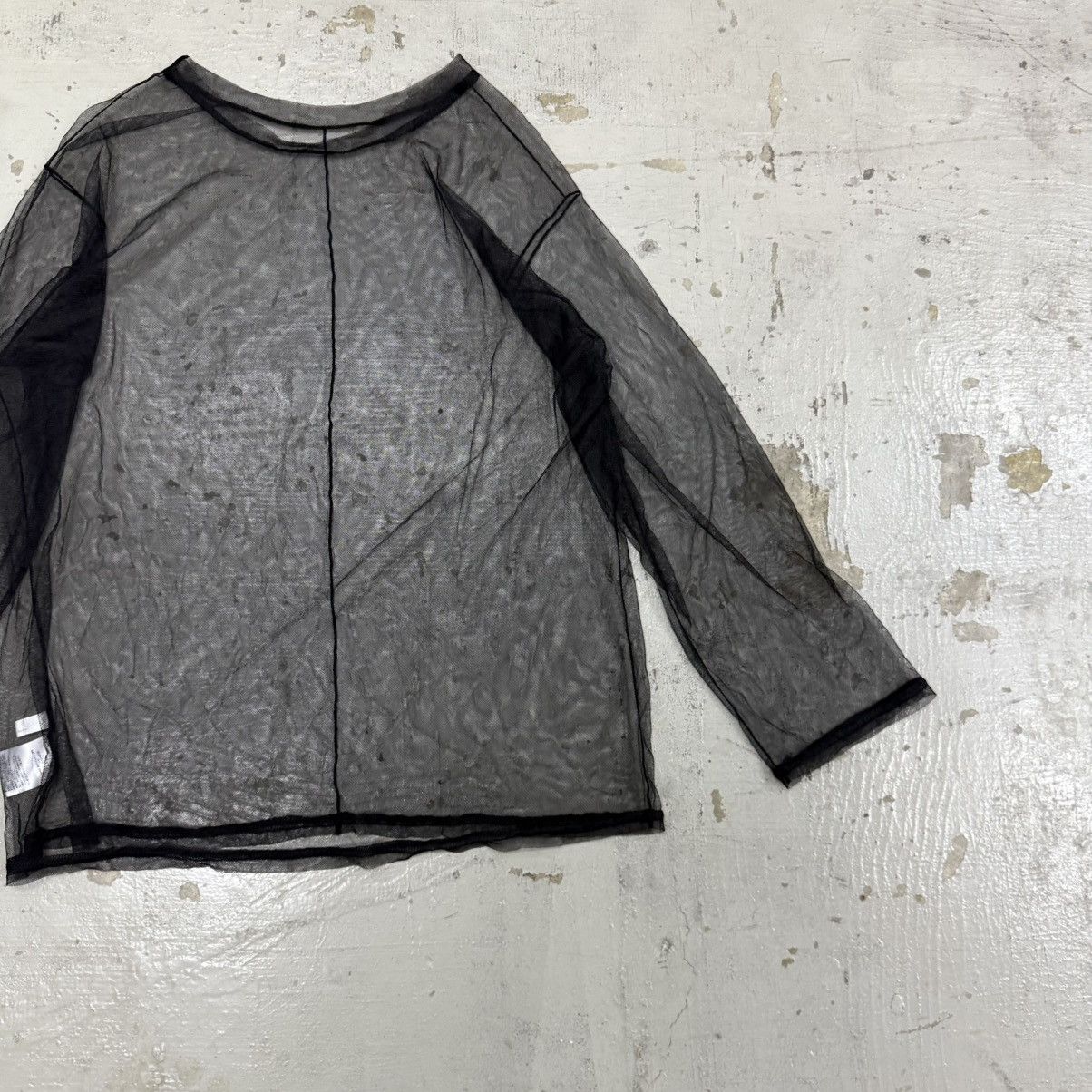 Beauty Beast Japanese Brand Mesh Sheer Long Sleeve Tee Size US L / EU 52-54 / 3 - 4 Thumbnail
