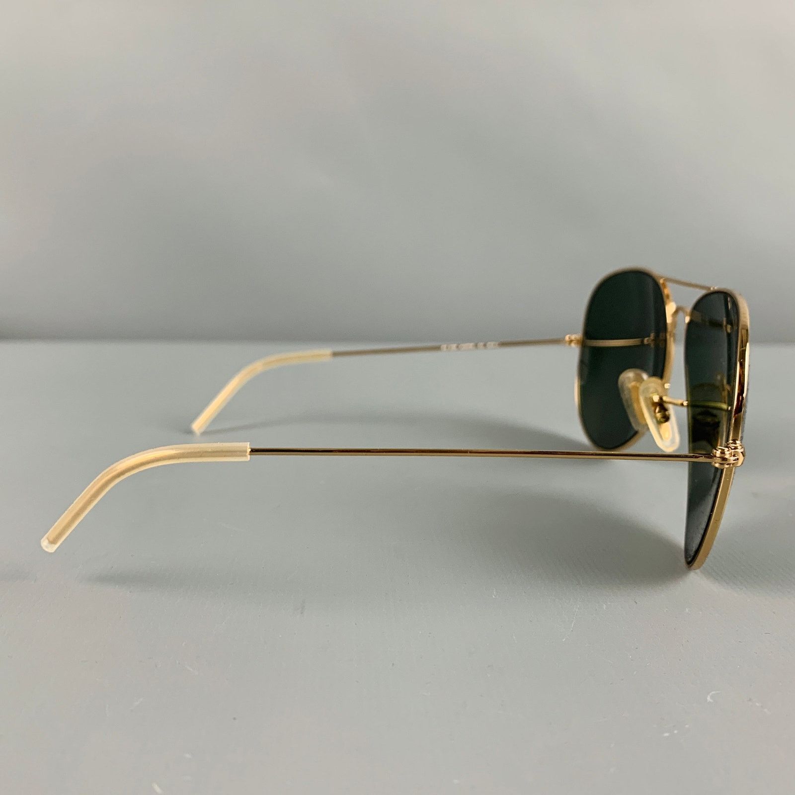 RayBan RAY-BAN Gold Metal Sunglasses Size ONE SIZE - 2 Thumbnail