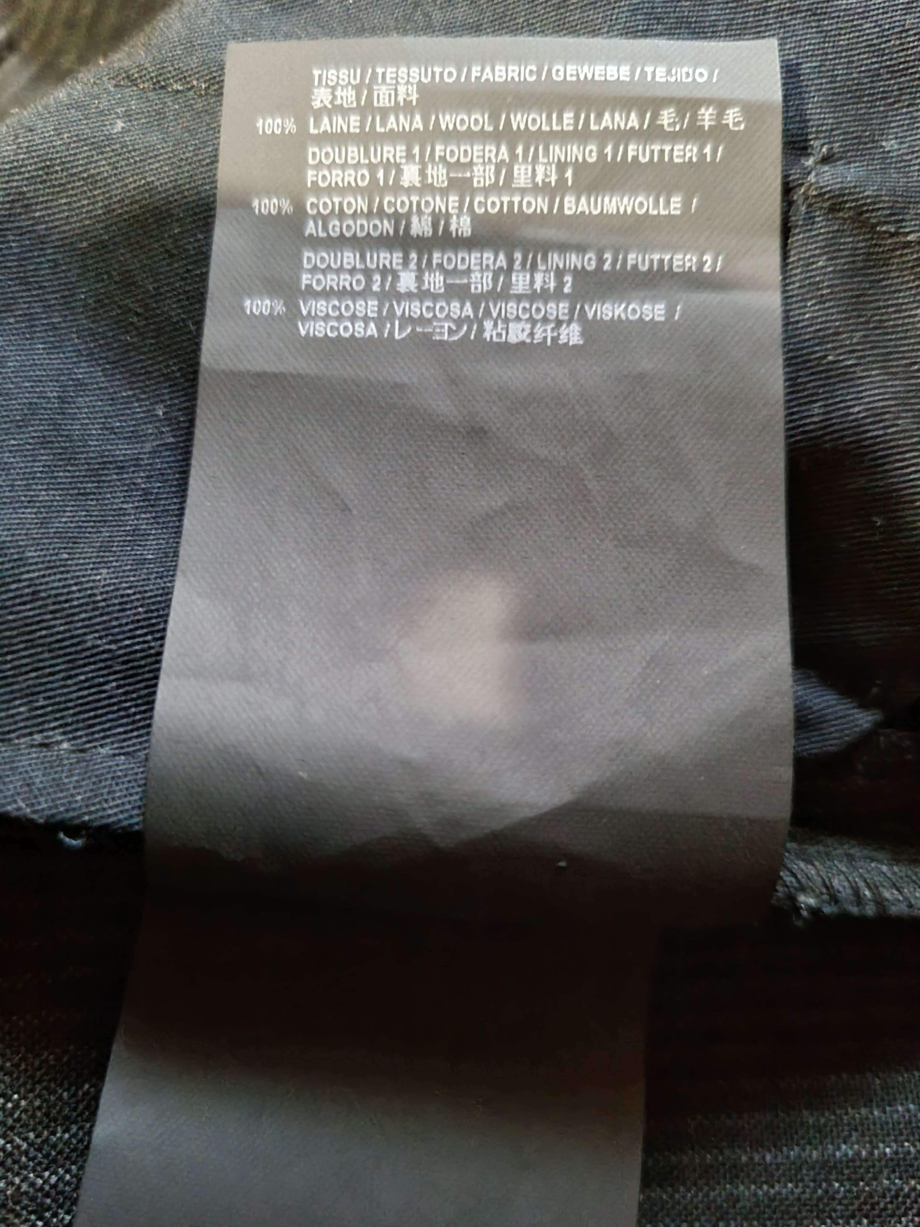 Saint Laurent Paris Saint Laurent wool trousers pants Size 46R - 6 Thumbnail