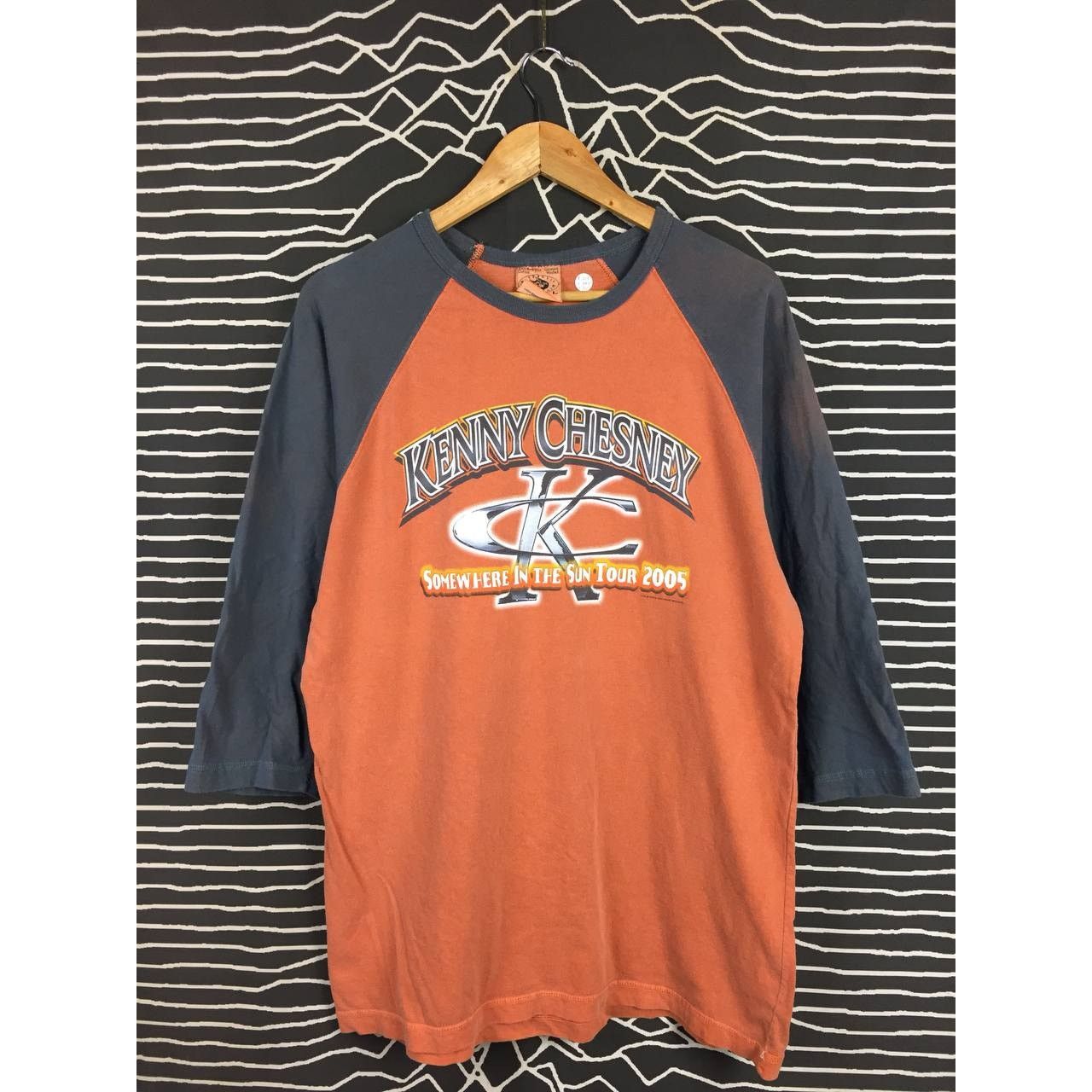Band Tees Vtg Kenny Chesney Somewhere In The Sun Tour 2005 Raglan Tee Size US L / EU 52-54 / 3 - 1 Thumbnail