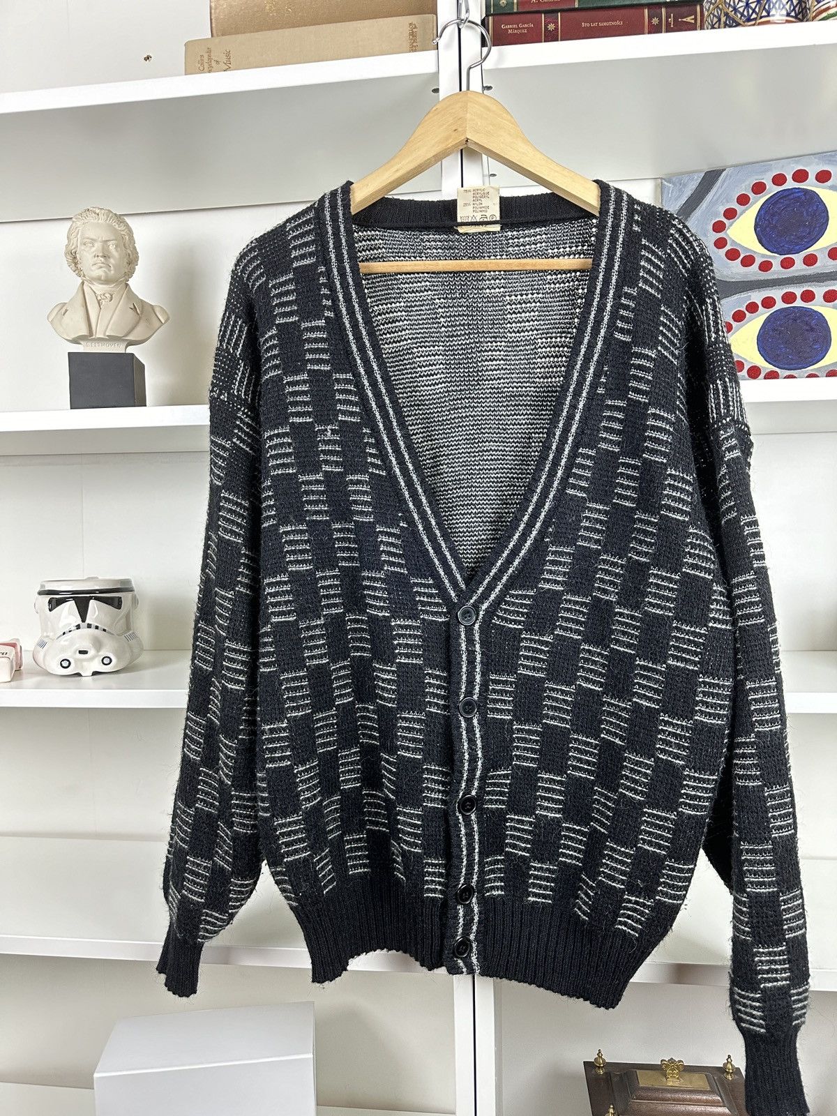 Other Vintage grunge rock cardigan knitwear Size US L / EU 52-54 / 3 - 2 Thumbnail