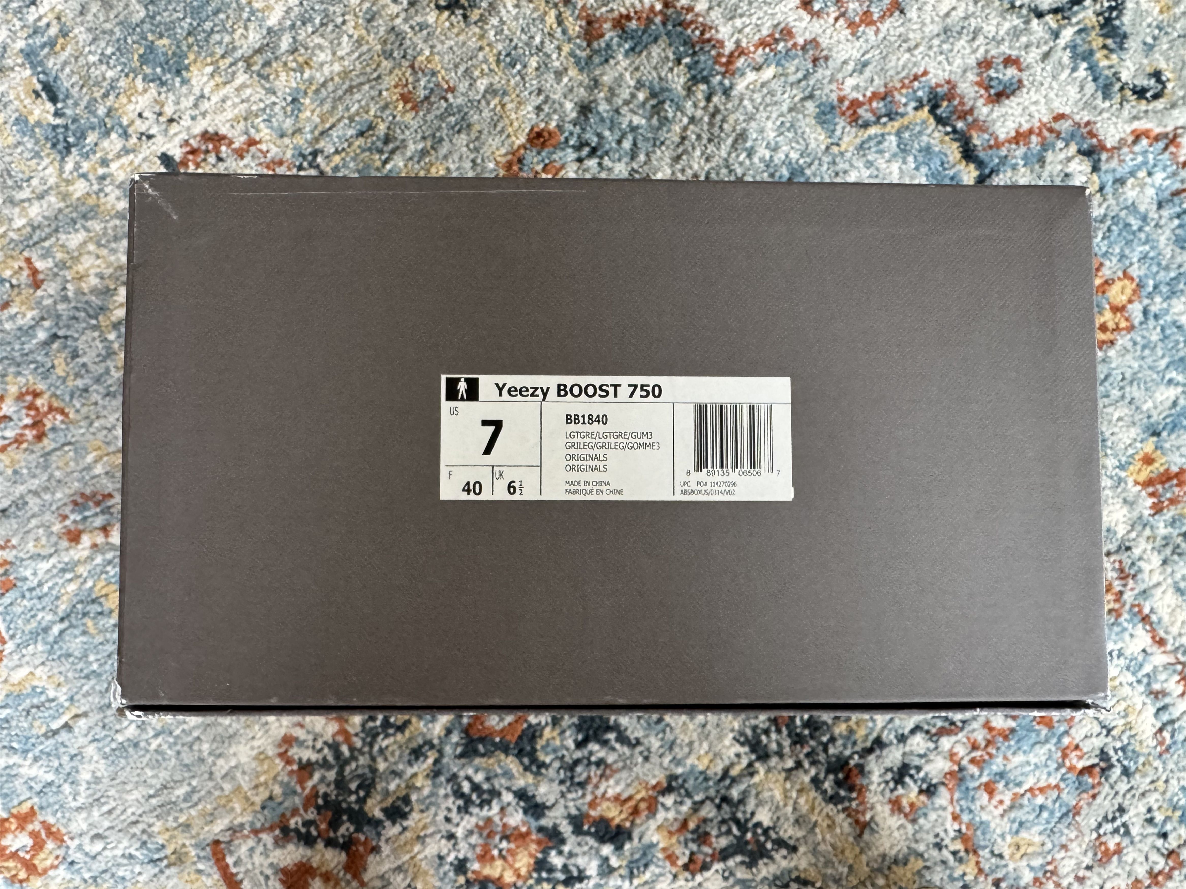 Yeezy adidas Yeezy Boost 750 Grey Gum Size US 7 / EU 40 - 4 Thumbnail