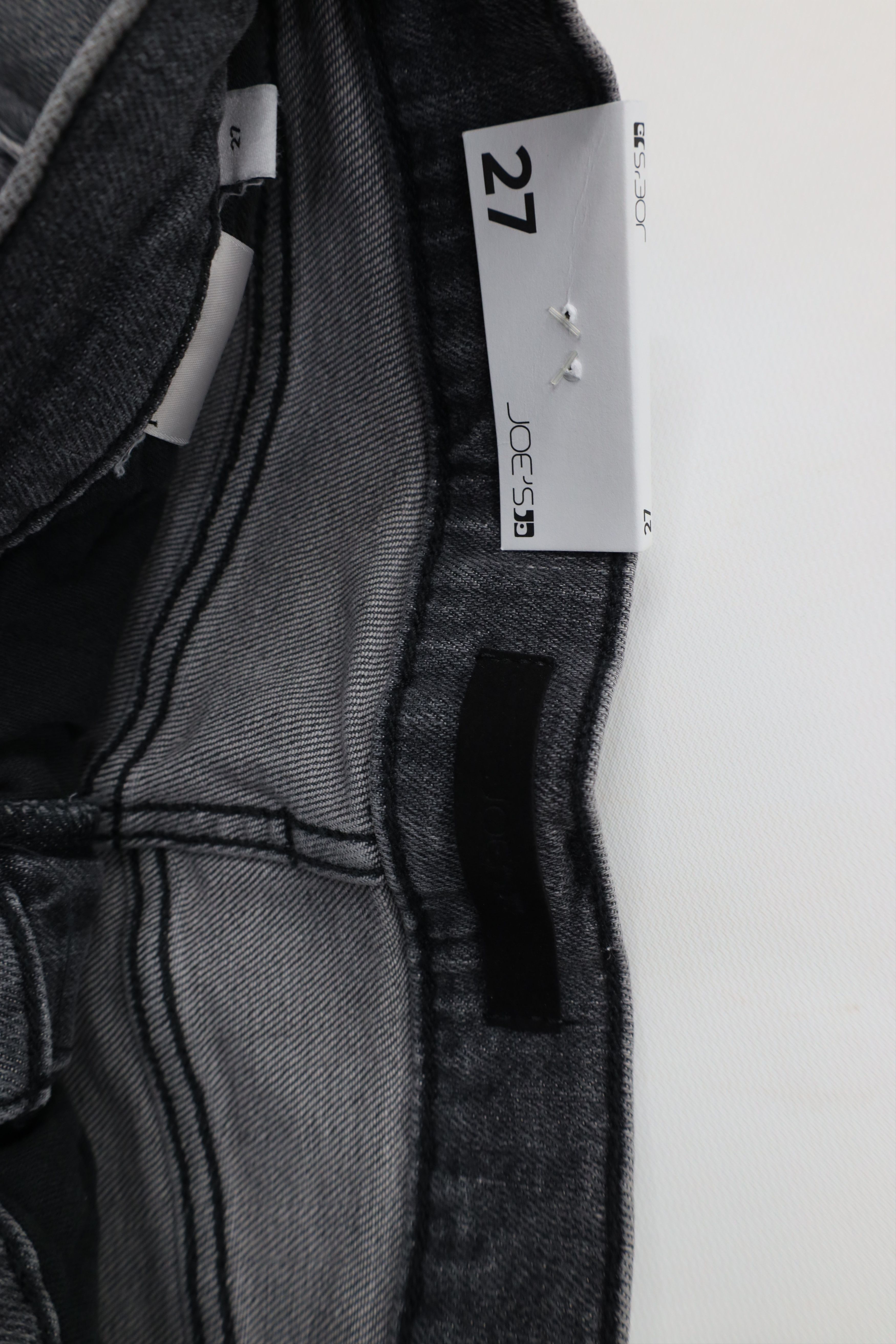 Vintage New Joes Jeans The Trixie Wide Leg Denim Jeans Gray Stretch Size 27" / US 4 / IT 40 - 7 Thumbnail