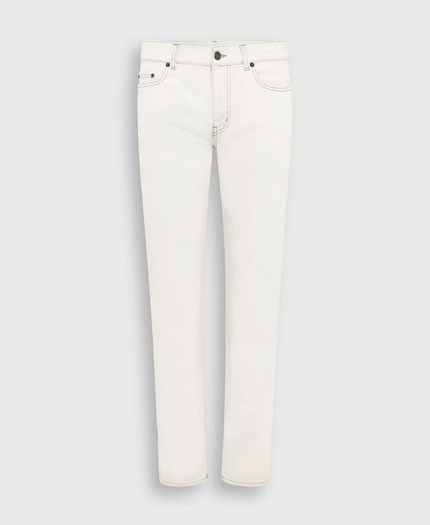 Saint Laurent Paris Straight leg jeans Size US 31 - 1 Thumbnail