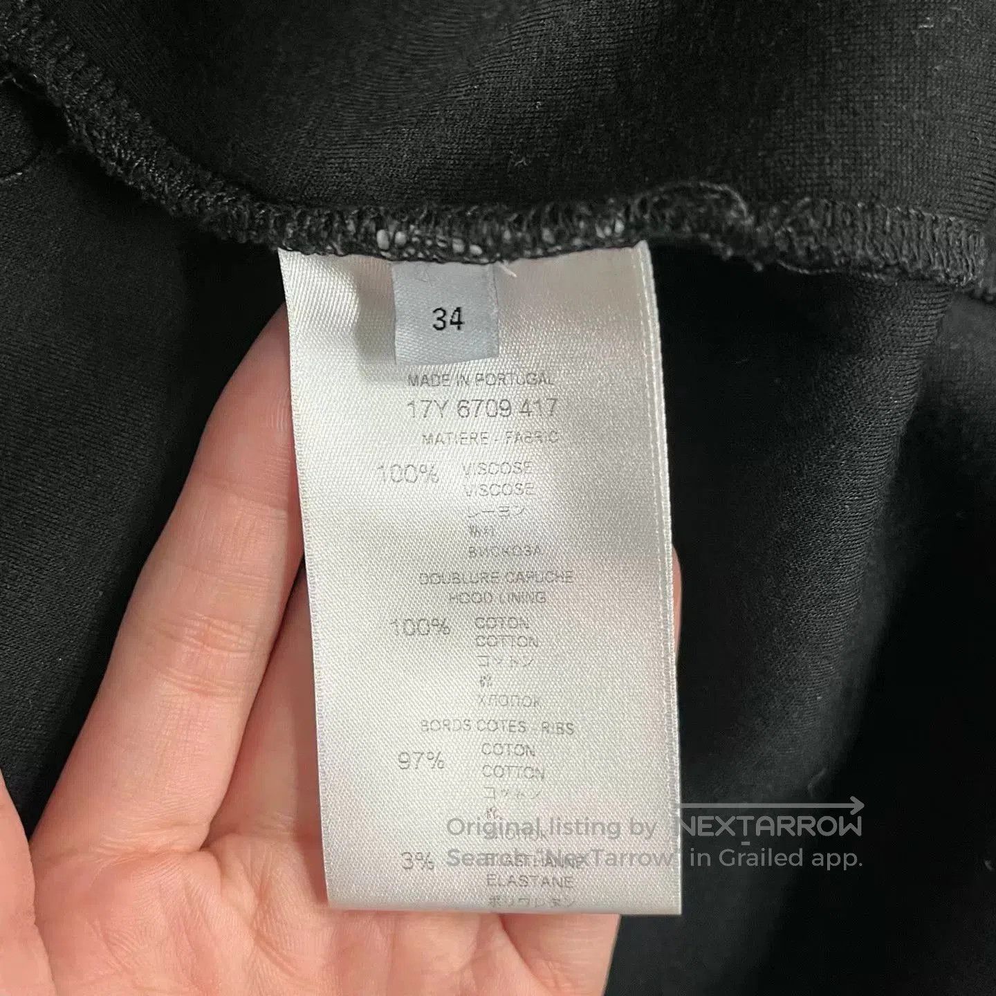 Givenchy givenchy logo hoodie with zipper front. Size XS / US 0-2 / IT 36-38 - 4 Thumbnail