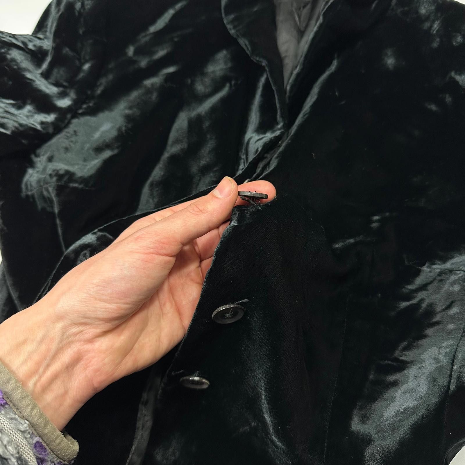 Gucci Gucci by Tom Ford 1999 Velour Velvet Runway Jacket - IT46 Size M / US 6-8 / IT 42-44 - 11 Thumbnail