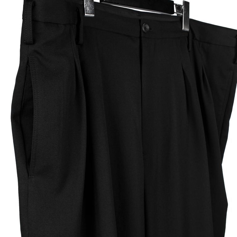 Yohji Yamamoto Yohji Yamamoto Pour Homme - 12 tuck pants Size US 32 / EU 48 - 4 Thumbnail