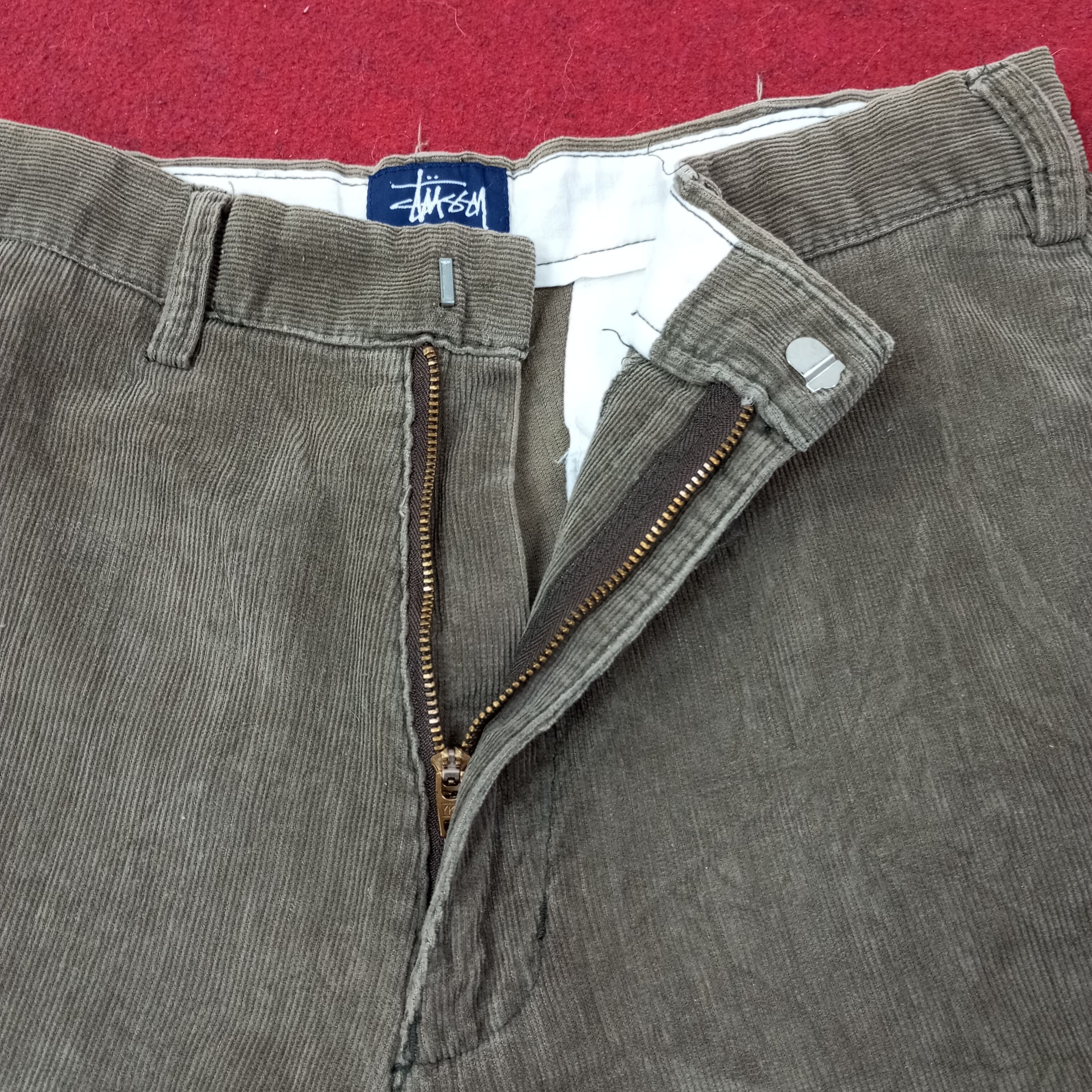 Stussy Stussy Streetwear Custom Art Corduroy Pants c228n25 Size US 29 - 12 Thumbnail