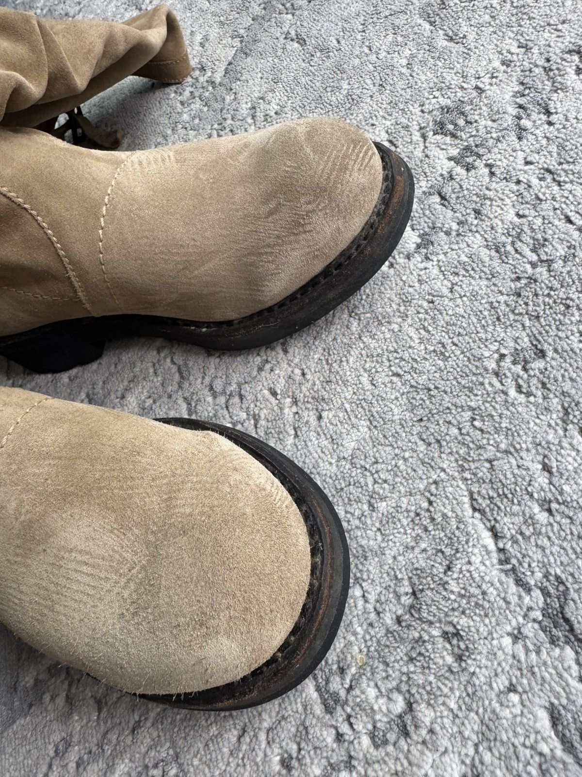 Dirk Bikkembergs Dirk Bikkembergs vintage Suede Beige Boots size 37 Size US 7 / IT 37 - 14 Thumbnail