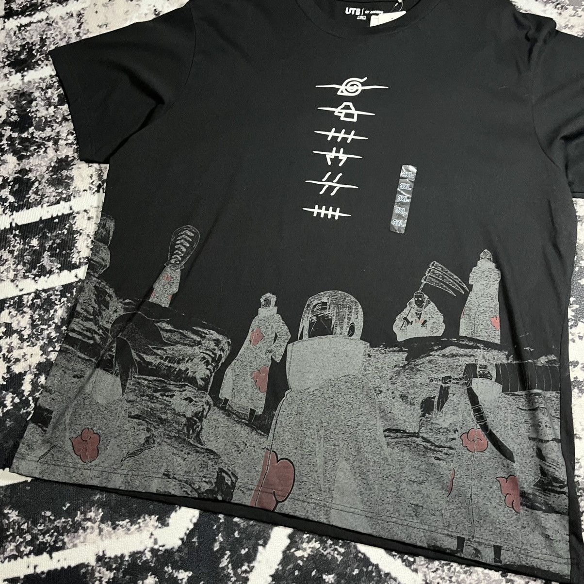 Anime × Uniqlo NWT Uniqlo x Naruto Akatsuki Size US XXL / EU 58 / 5 - 4 Thumbnail
