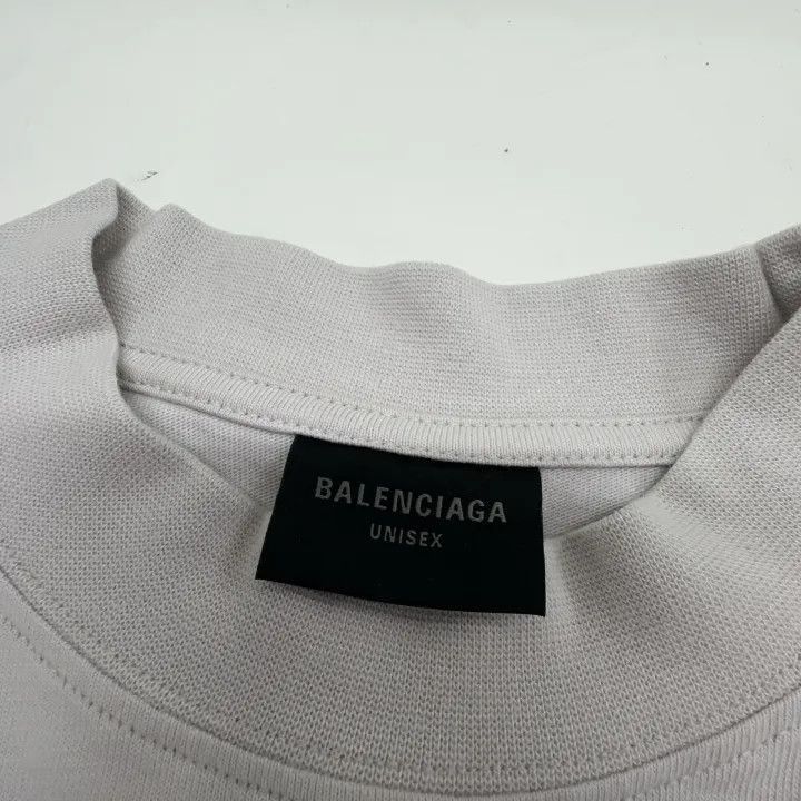 Balenciaga Balenciaga Logo Print Short Sleeve T-Shirt 0079-2507 Size US XS / EU 42 / 0 - 7 Thumbnail