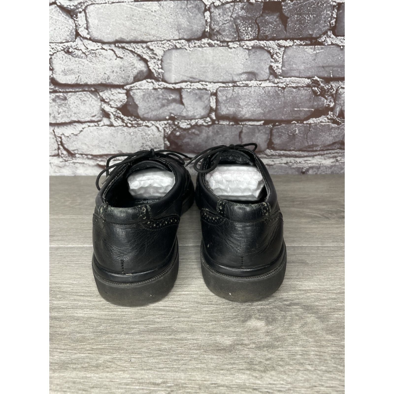 Other Jarking Classics Black Leather Lace Up Oxfords Shoes Men Sz Size US 6 / EU 39 - 3 Thumbnail