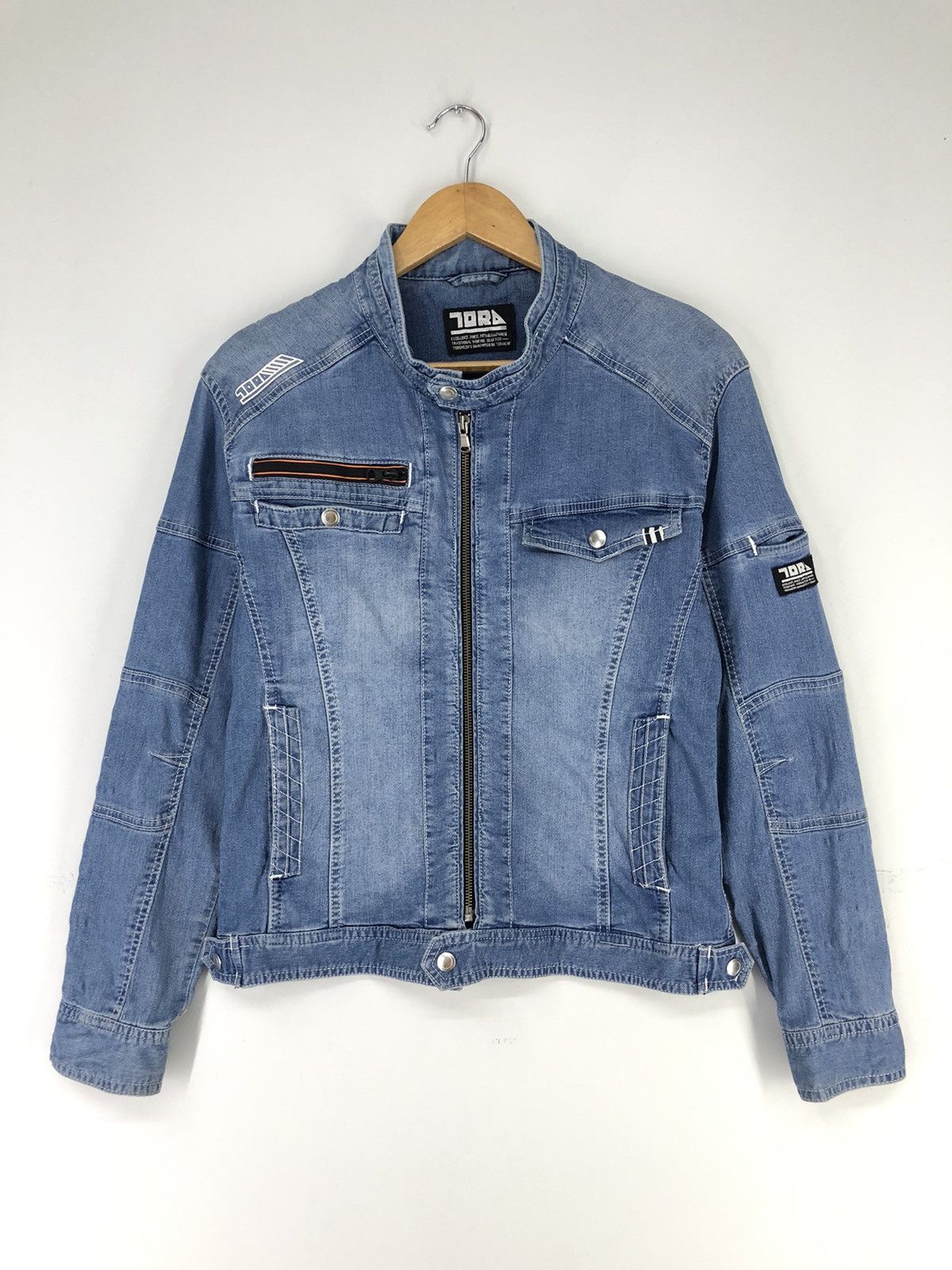 Japanese Brand Vintage Toraichi Denim Workwear Jacket Size M / US 6-8 / IT 42-44 - 1 Thumbnail