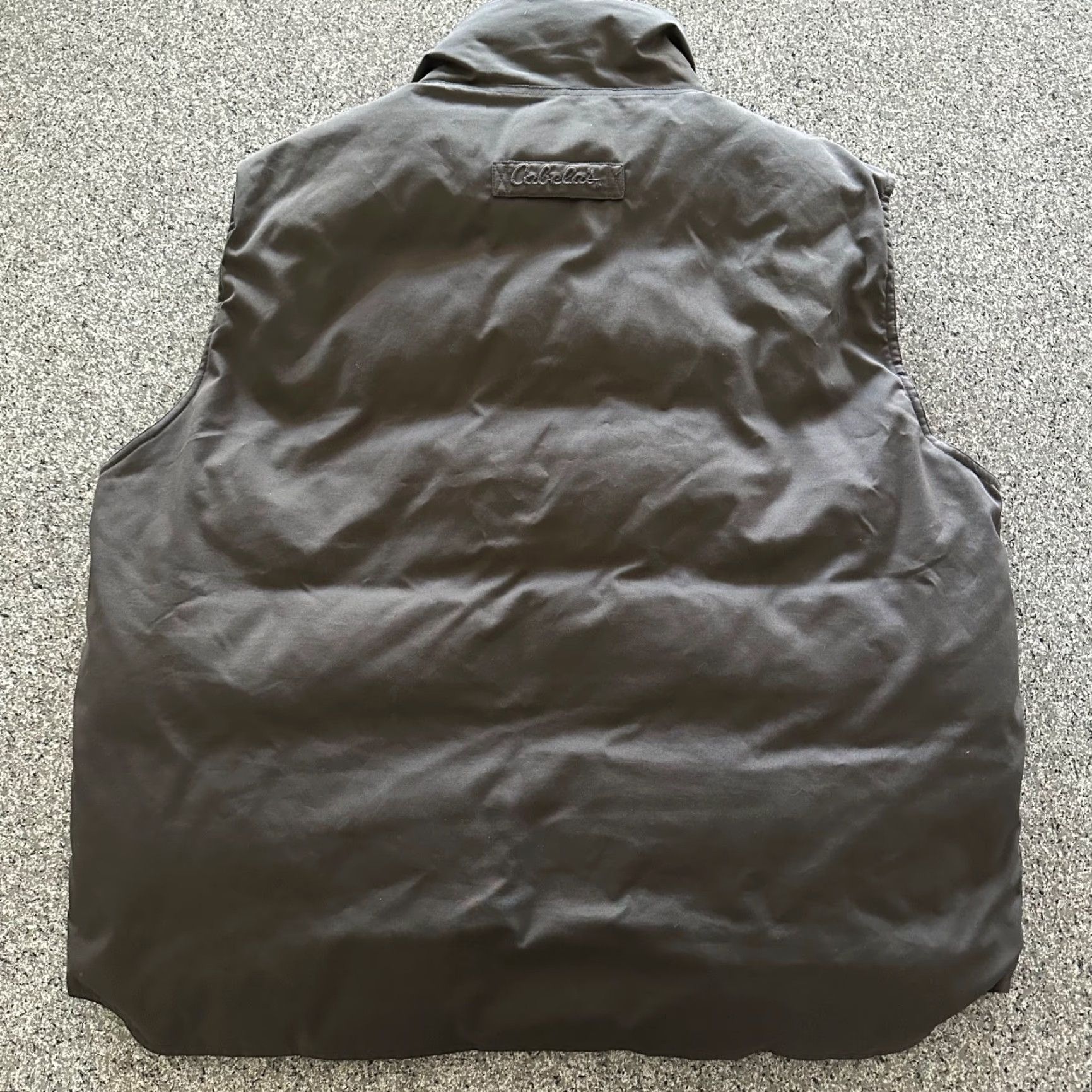 Vintage Cabela’s Vest Down 550 Premier 65% Cotton 35% Polyester Brown XL Men’s Regular Zip Full-Weight Puffer Jacket Fashion: 550 Size US XL / EU 56 / 4 - 5 Thumbnail