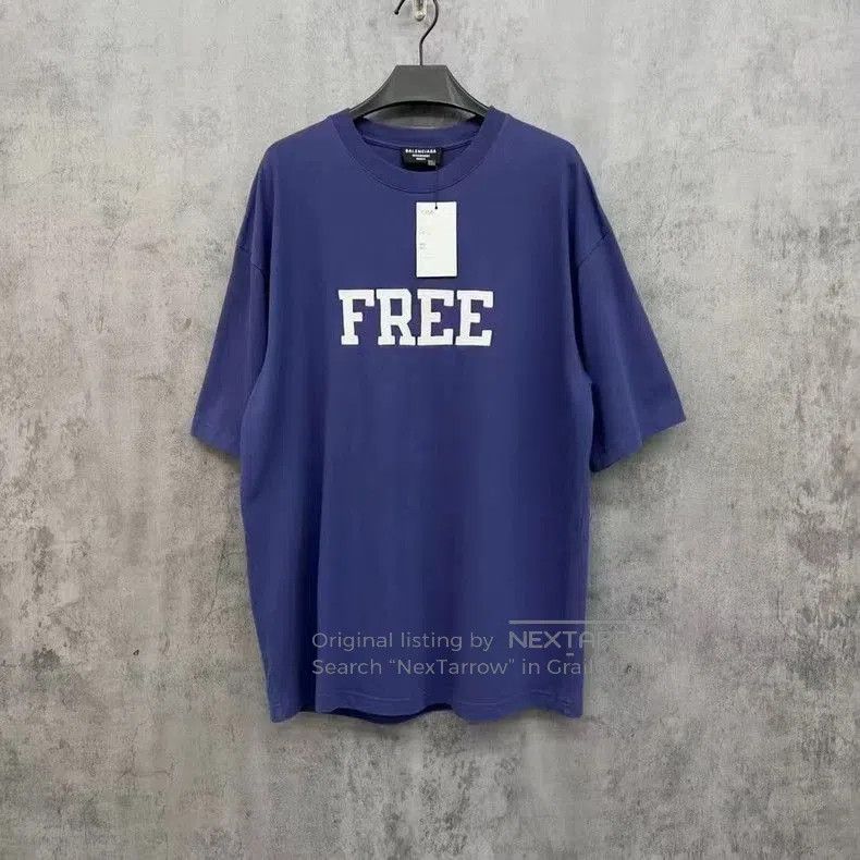 Balenciaga Balenciaga Embroidered Logo T-shirt. Size US XS / EU 42 / 0 - 1 Thumbnail
